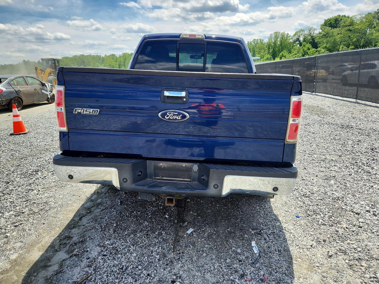 2010 Ford F150 Supercrew Blue vin: 1FTEW1E86AFD53110