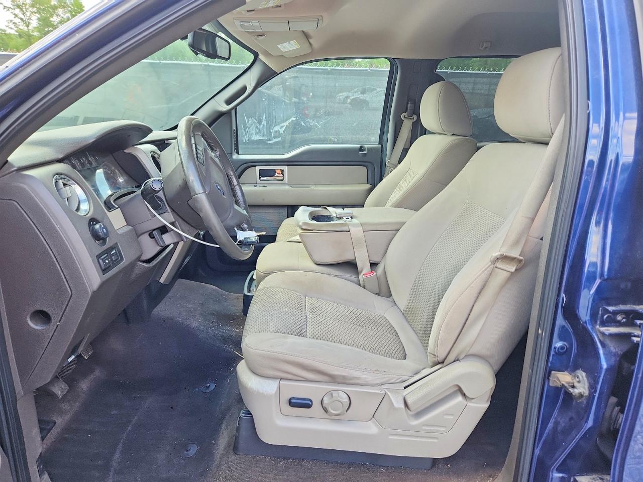 2010 Ford F150 Supercrew Blue vin: 1FTEW1E86AFD53110
