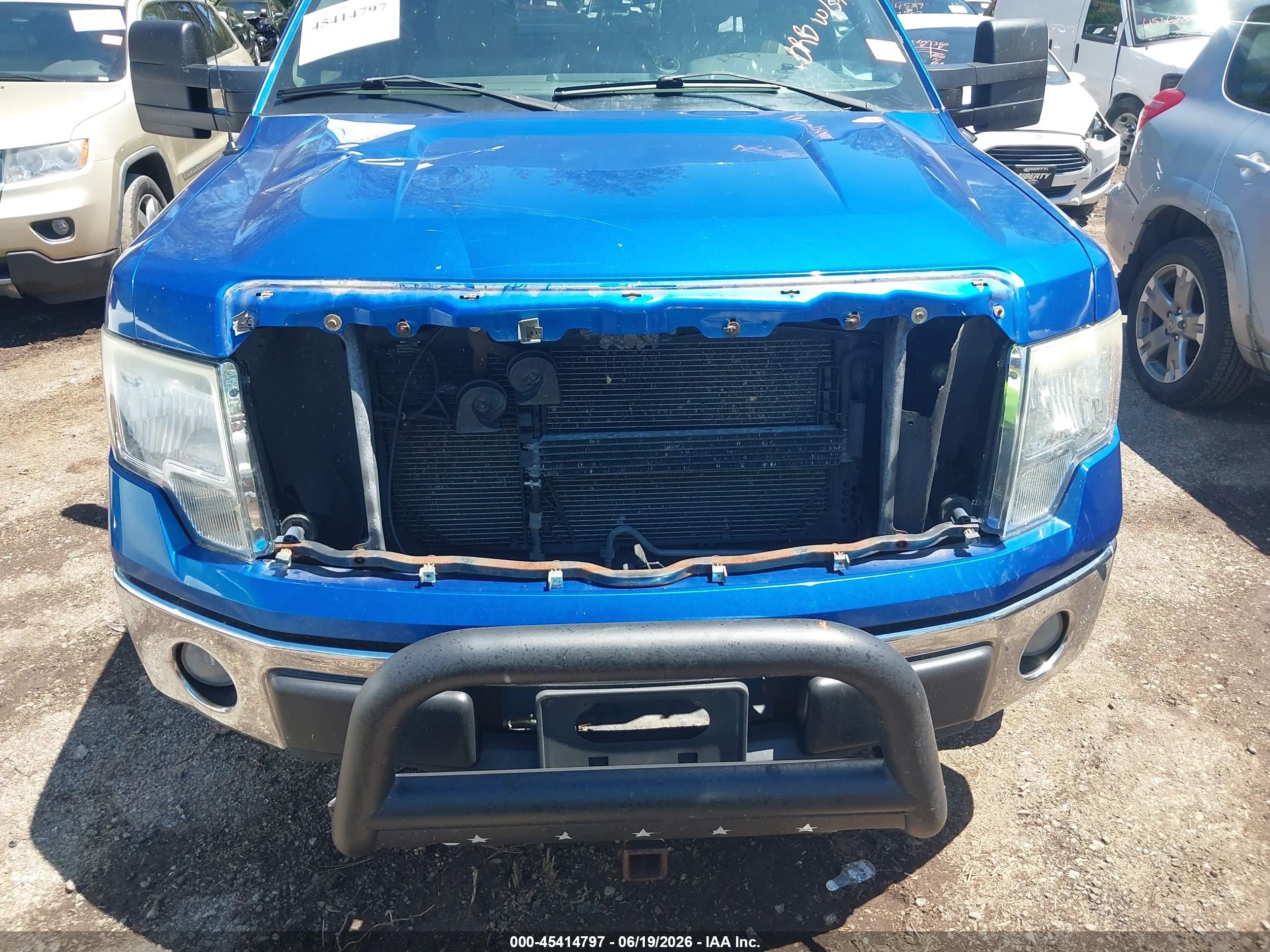 2010 Ford F-150 Xl/xlt Blue vin: 1FTEW1E86AFD75589