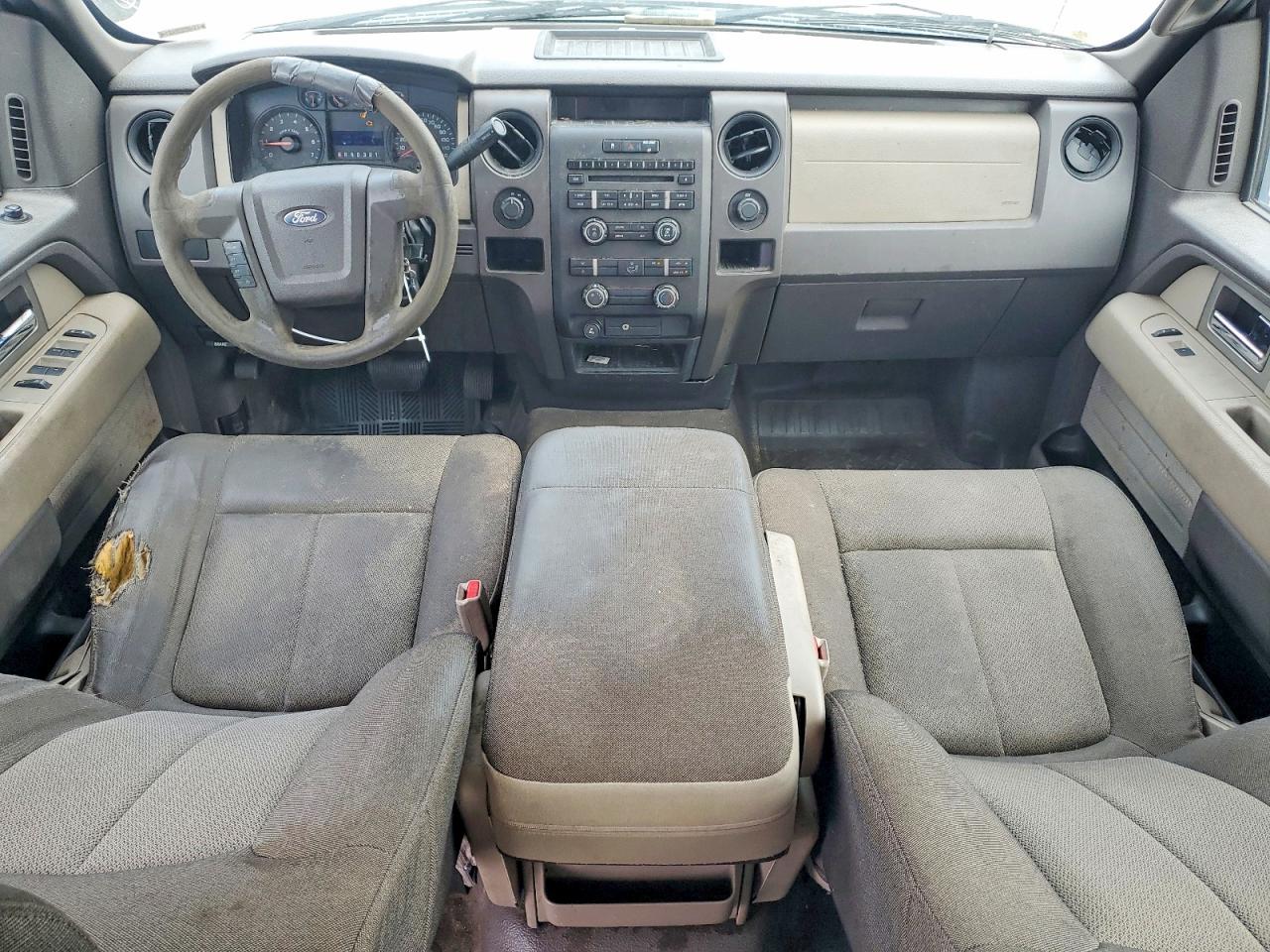 2010 Ford F150 Supercrew Silver vin: 1FTEW1E87AFB30185