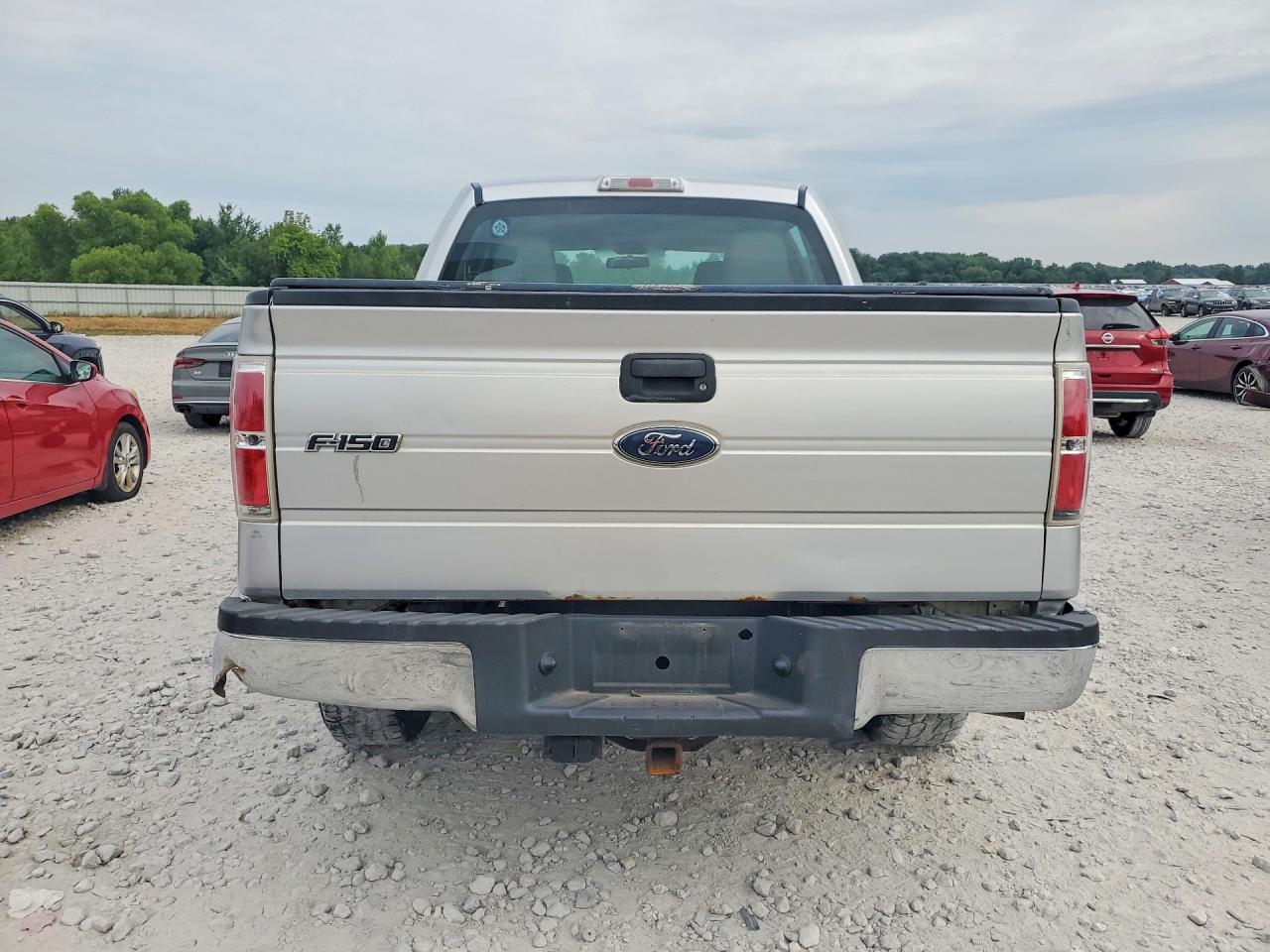 2010 Ford F150 Supercrew Silver vin: 1FTEW1E87AFB30185