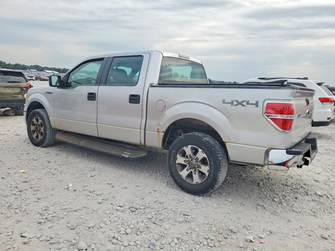 2010 Ford F150 Supercrew Silver vin: 1FTEW1E87AFB30185