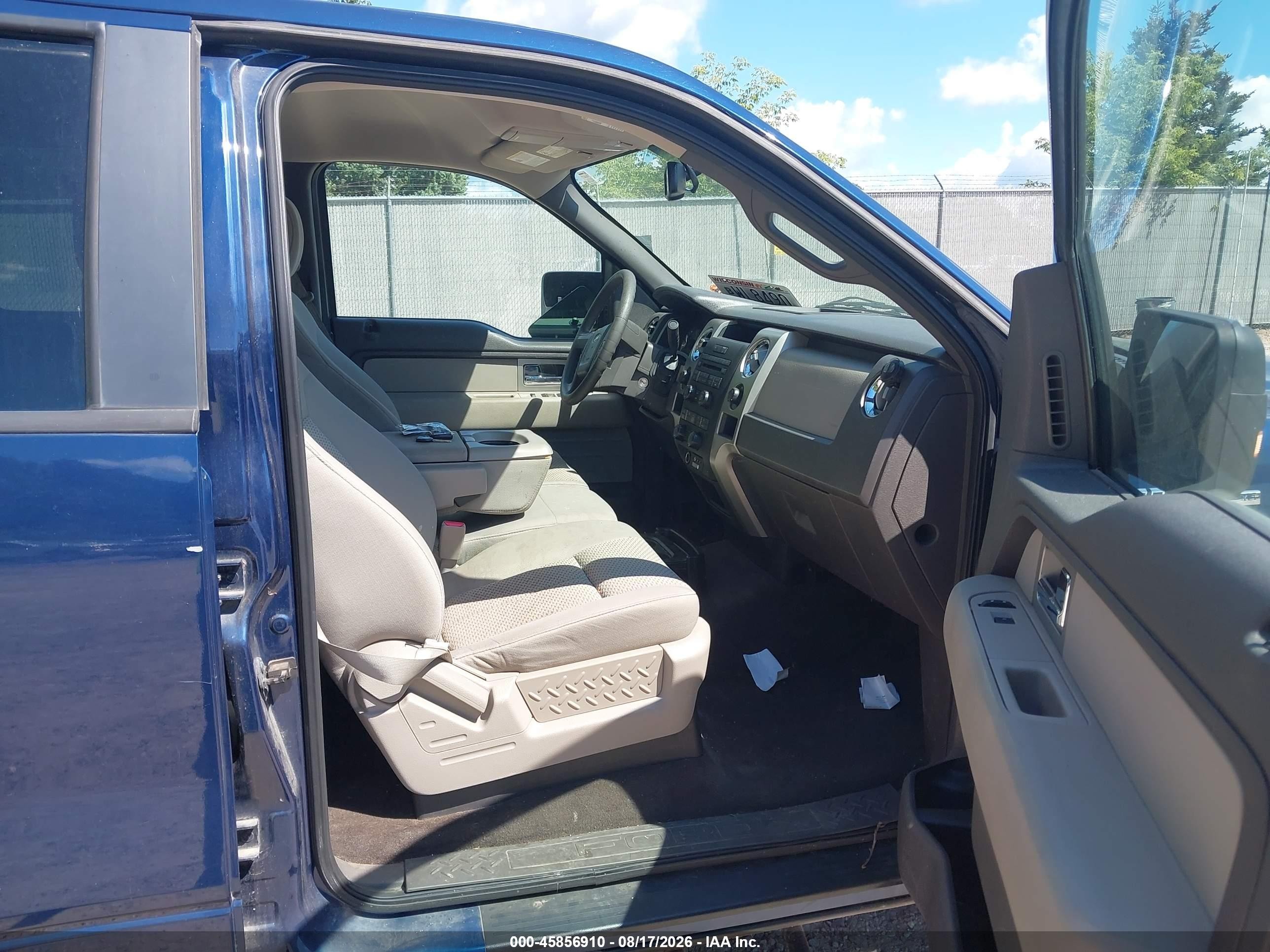 2010 Ford F-150 Xl/xlt Dark Blue vin: 1FTEW1E87AFB91147
