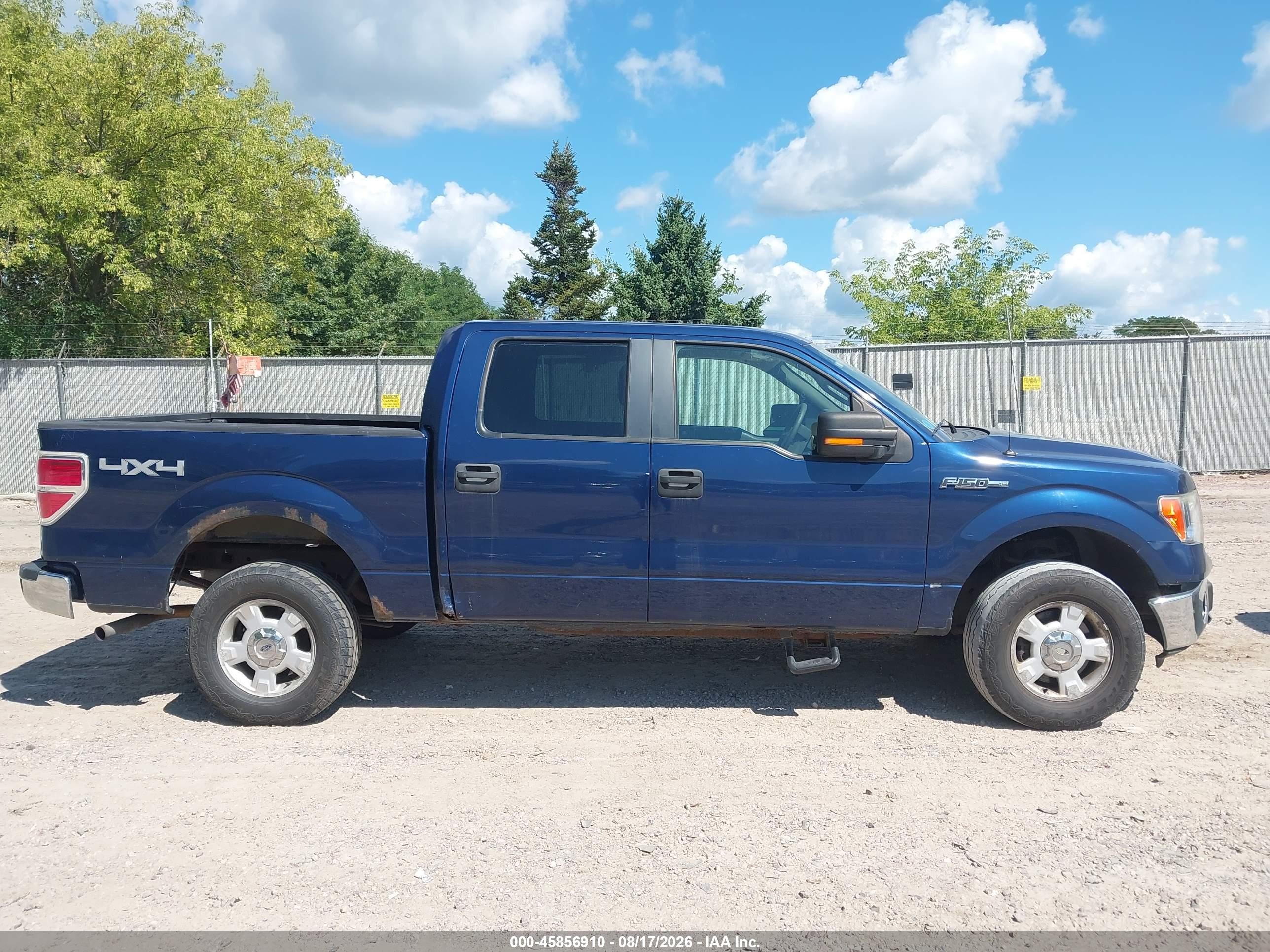 2010 Ford F-150 Xl/xlt Dark Blue vin: 1FTEW1E87AFB91147