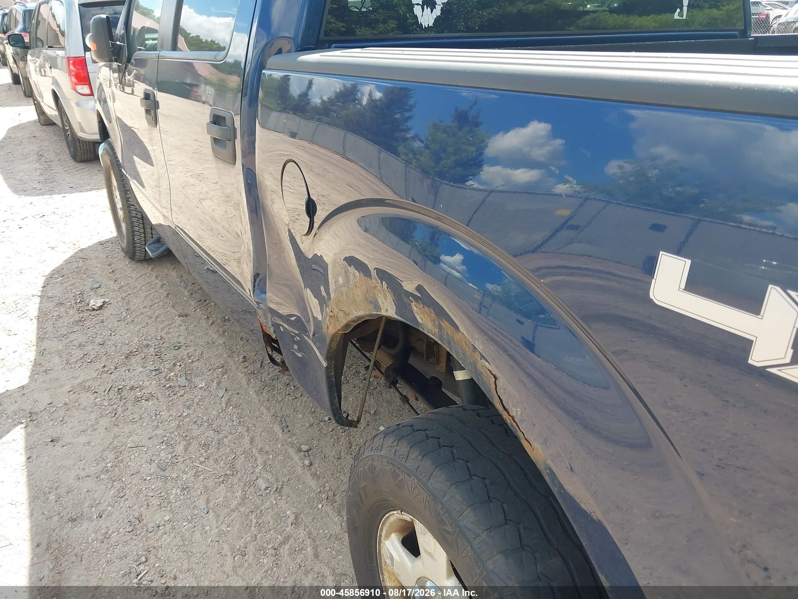 2010 Ford F-150 Xl/xlt Dark Blue vin: 1FTEW1E87AFB91147