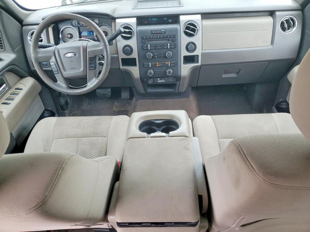 2010 Ford F150 Supercrew Gray vin: 1FTEW1E87AFD85175