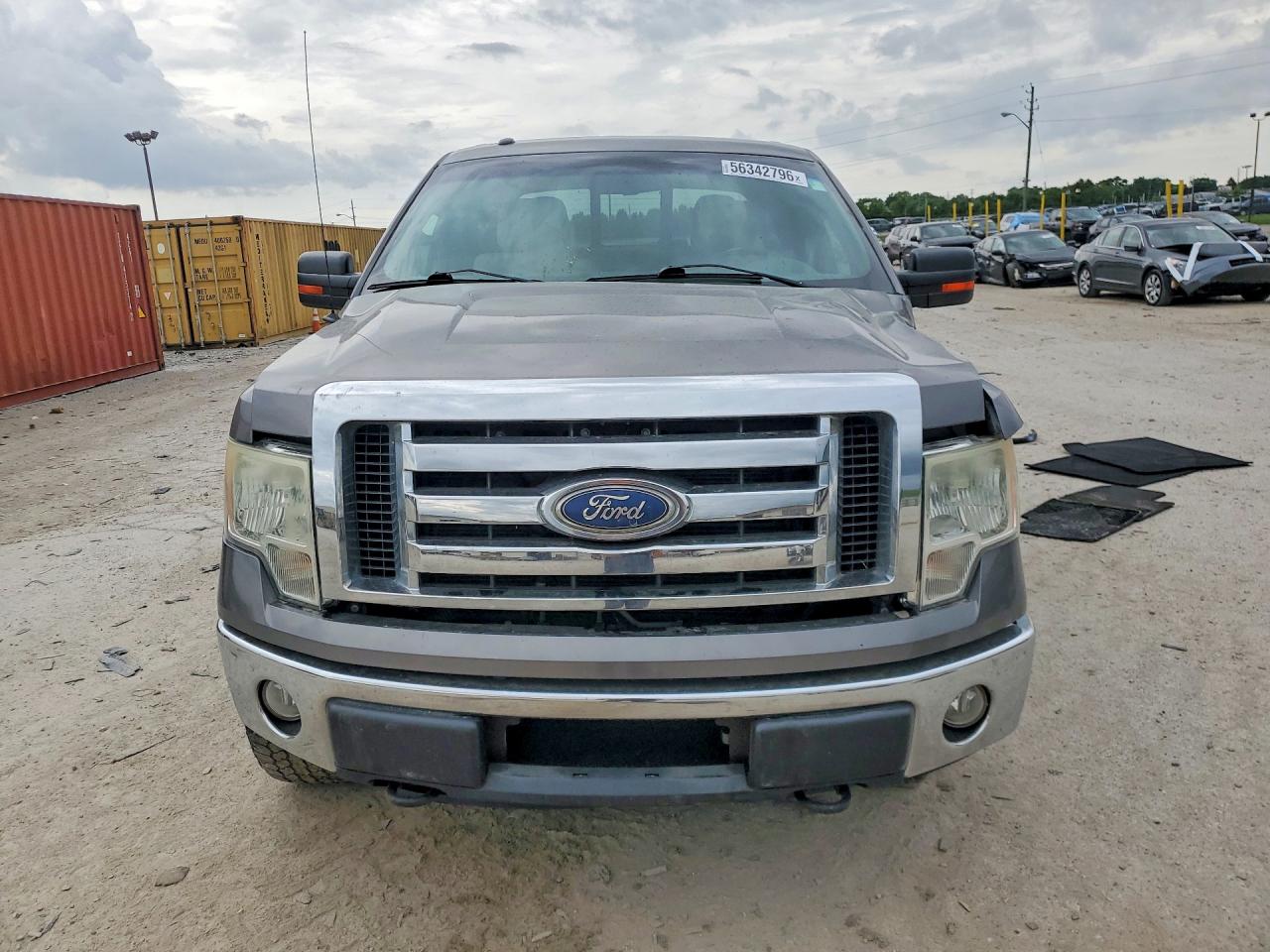 2010 Ford F150 Supercrew Gray vin: 1FTEW1E87AFD85175