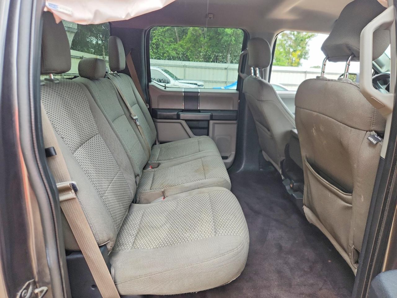 2015 Ford F150 Supercrew Серый vin: 1FTEW1E87FFC33694