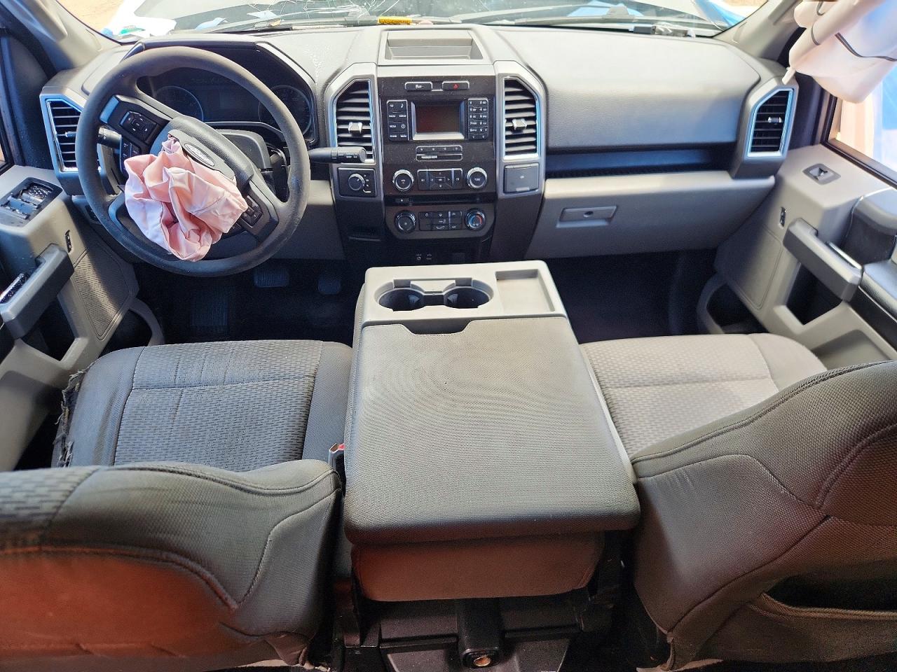 2015 Ford F150 Supercrew Серый vin: 1FTEW1E87FFC33694