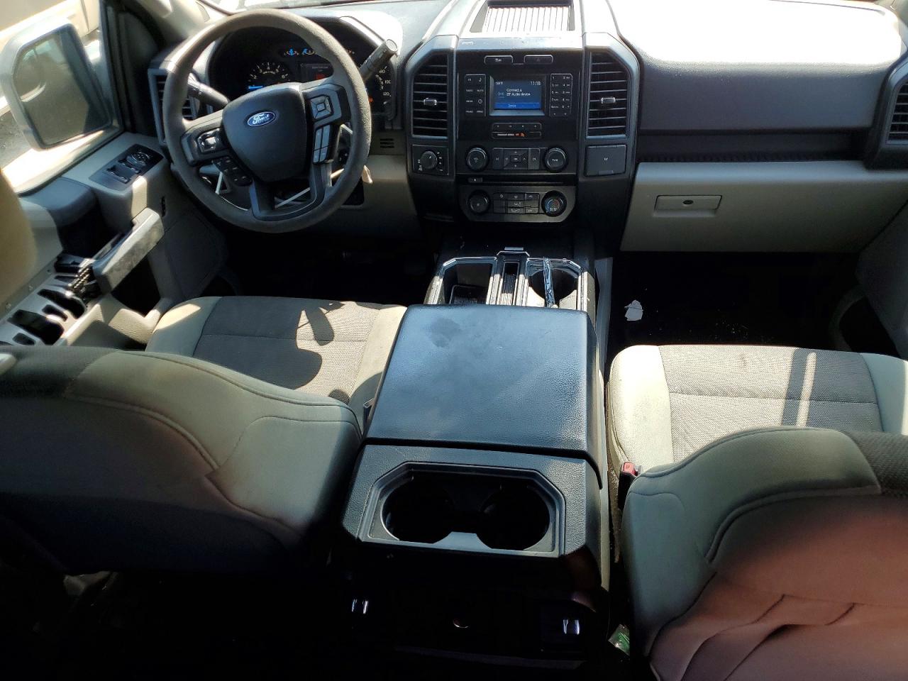 2015 Ford F150 Supercrew Silver vin: 1FTEW1E87FKD67452