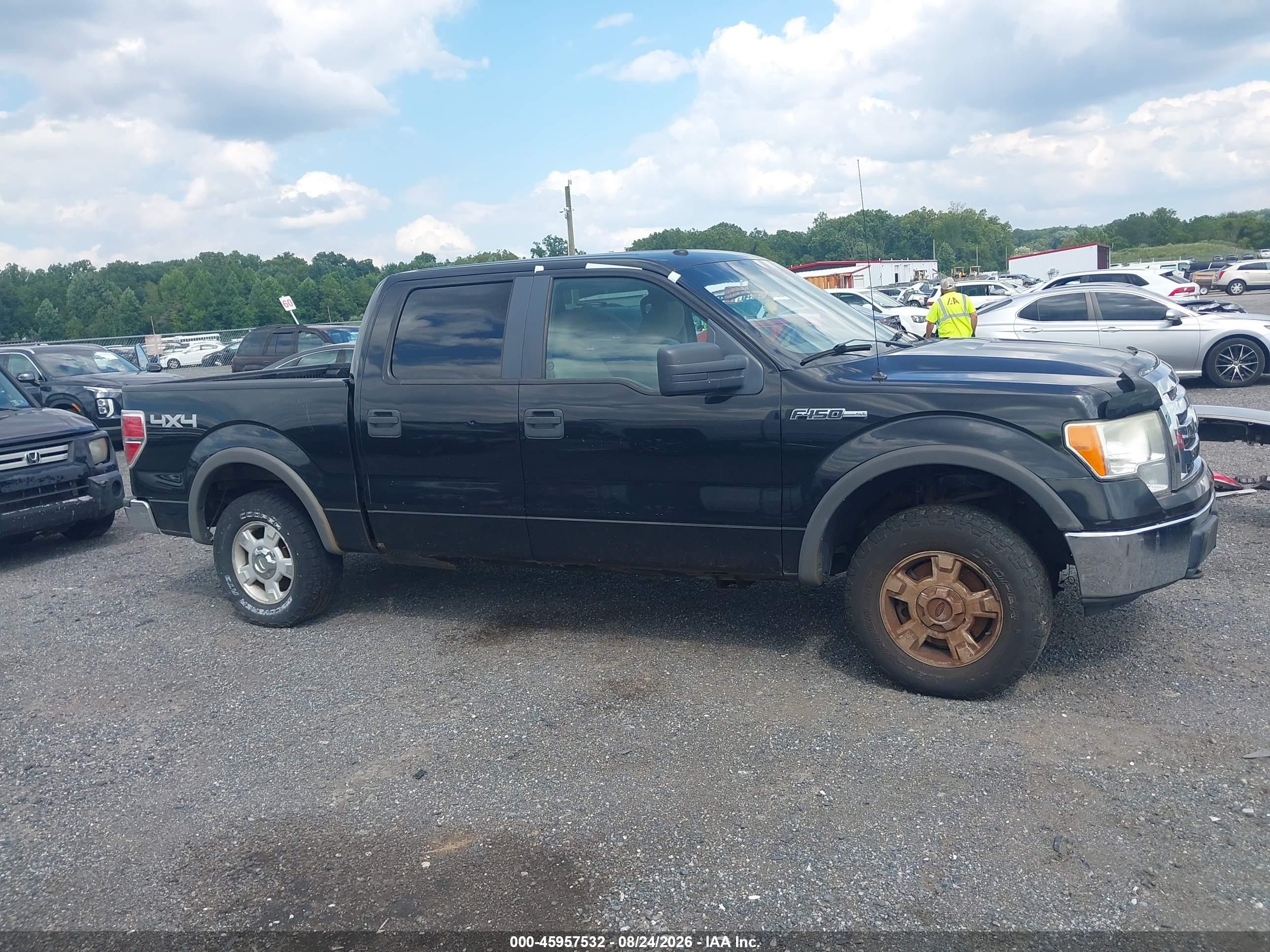 2010 Ford F-150 Xl/xlt Черный vin: 1FTEW1E88AFA46392