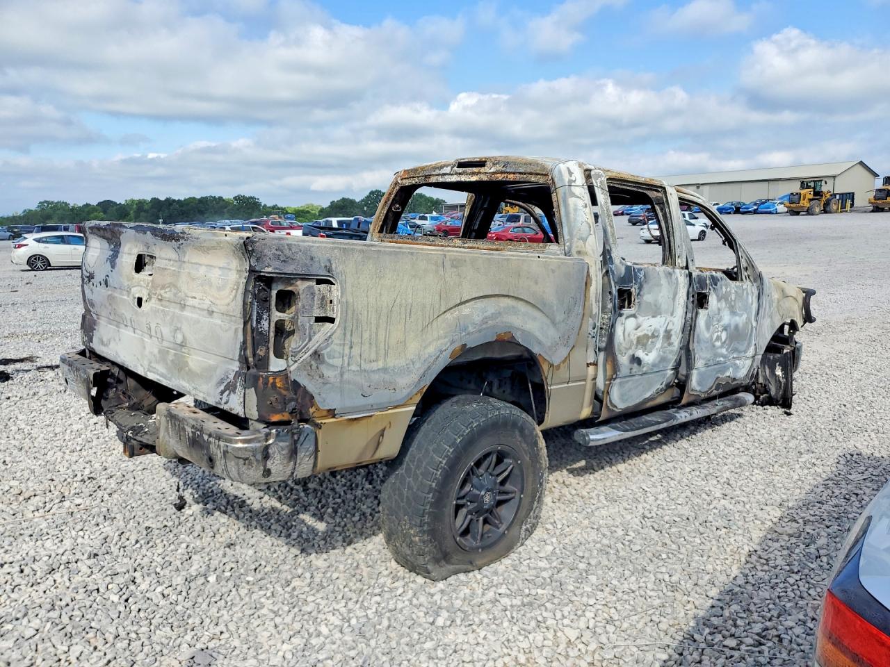 2010 Ford F150 Supercrew Burn vin: 1FTEW1E88AFB09653