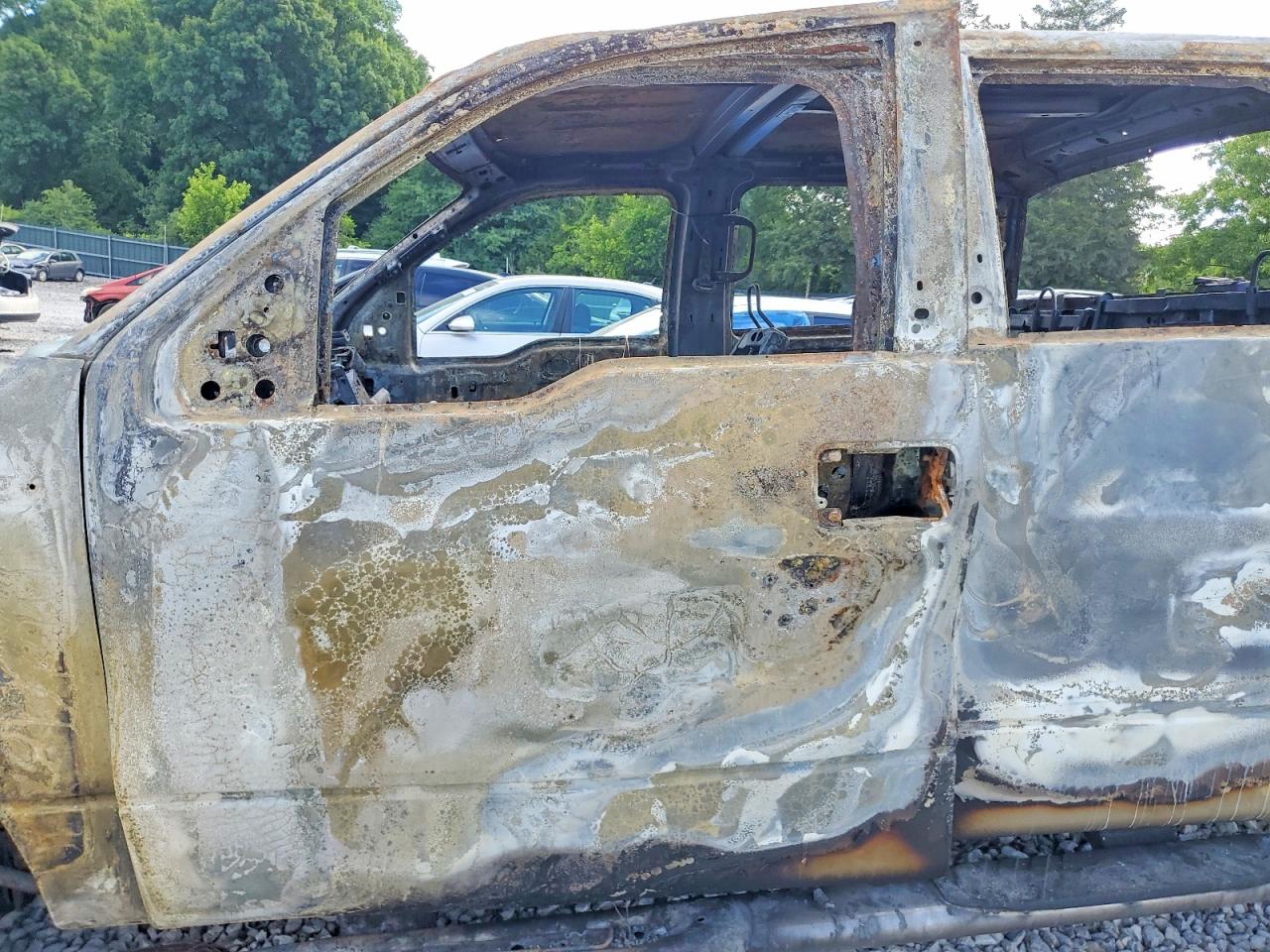 2010 Ford F150 Supercrew Burn vin: 1FTEW1E88AFB09653