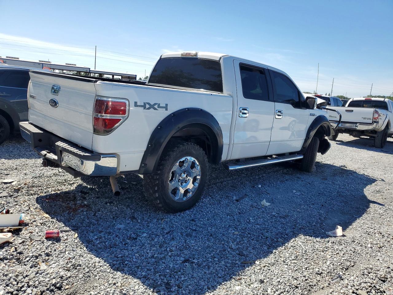 2010 Ford F150 Supercrew White vin: 1FTEW1E88AFB34097