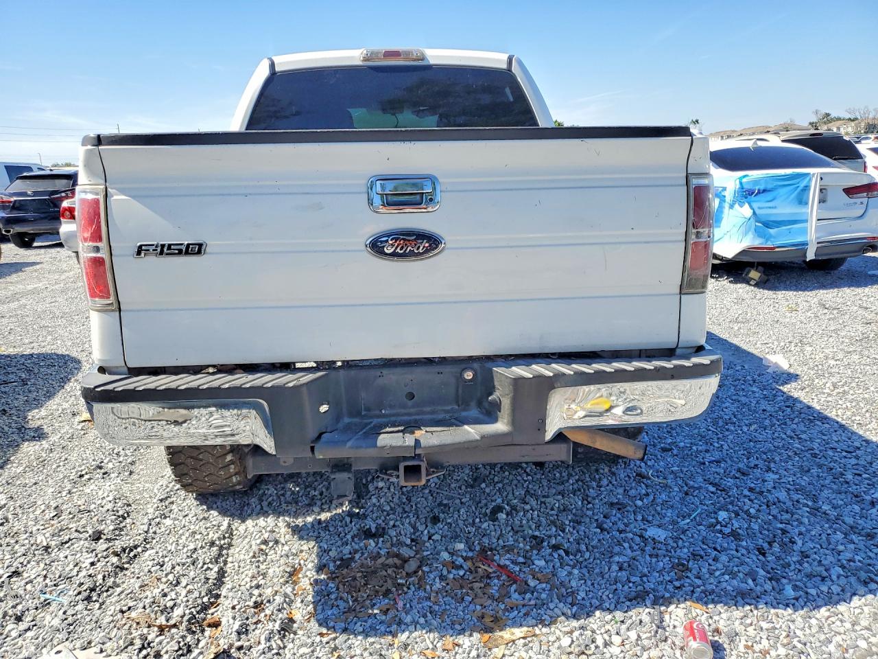 2010 Ford F150 Supercrew White vin: 1FTEW1E88AFB34097
