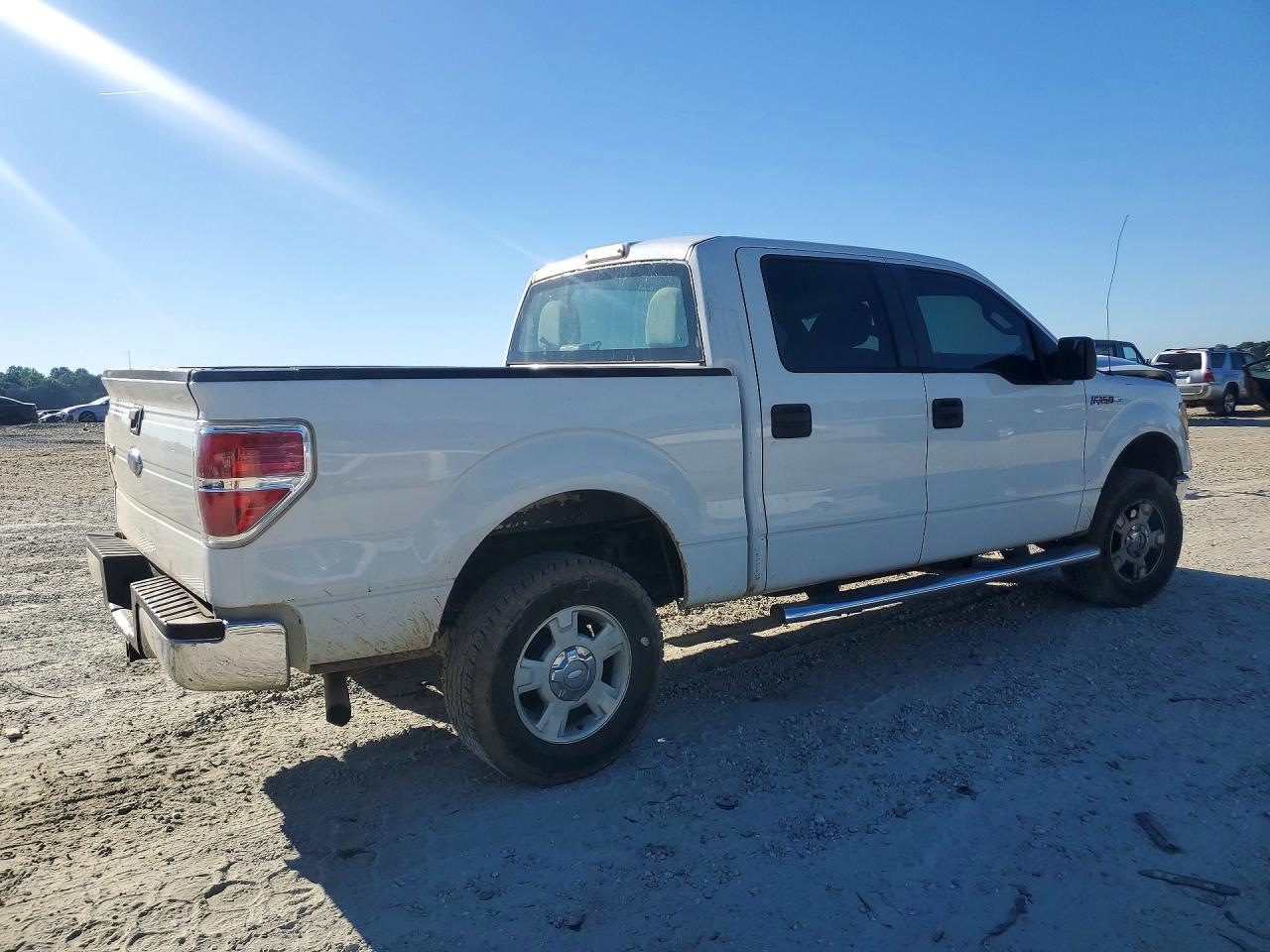 2010 Ford F150 Supercrew White vin: 1FTEW1E88AFB71070