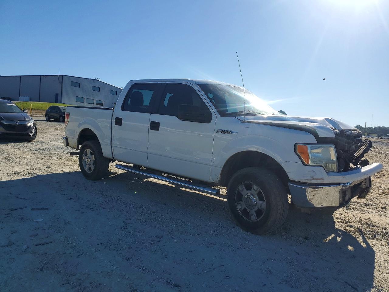2010 Ford F150 Supercrew White vin: 1FTEW1E88AFB71070