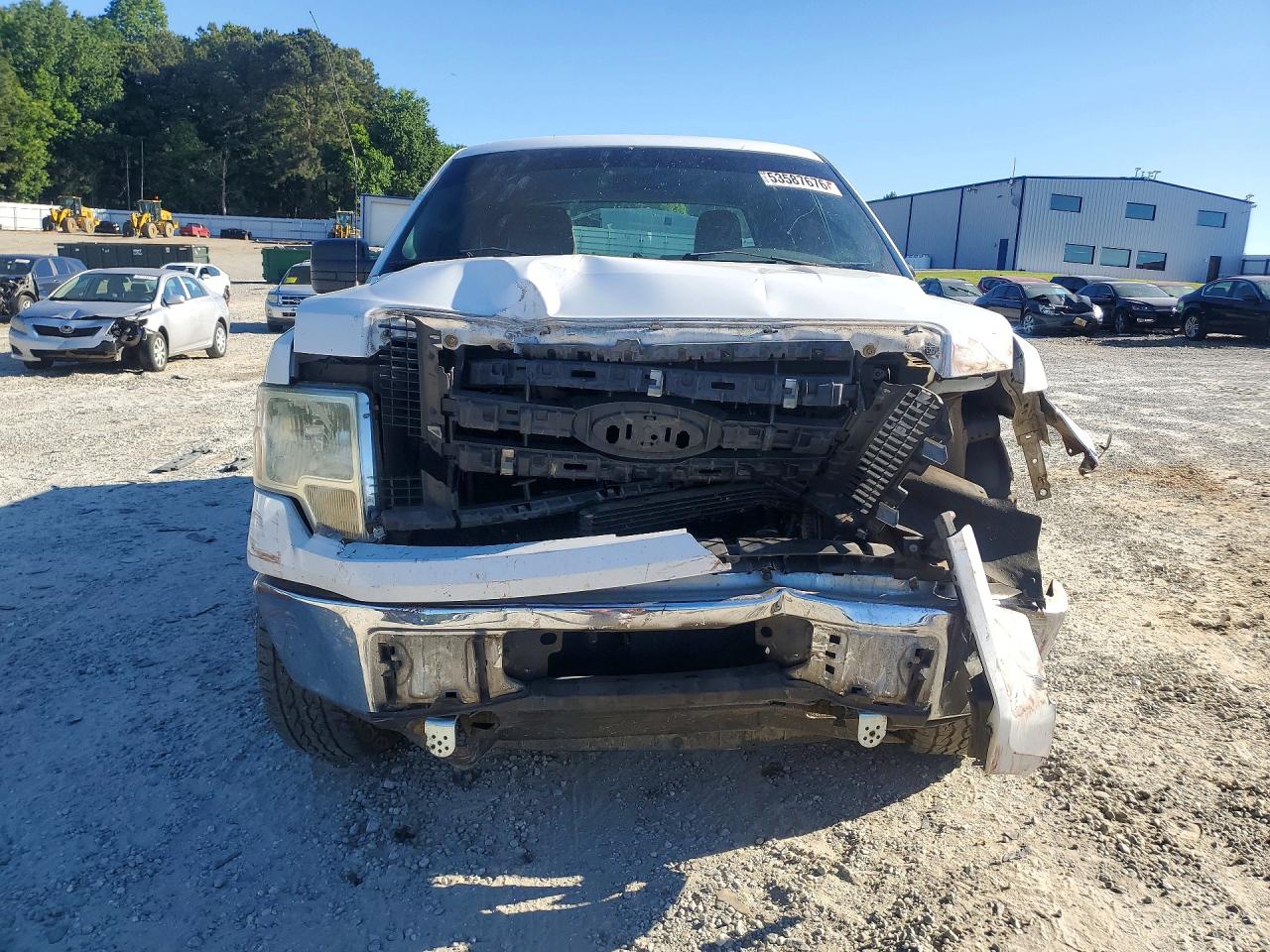 2010 Ford F150 Supercrew White vin: 1FTEW1E88AFB71070