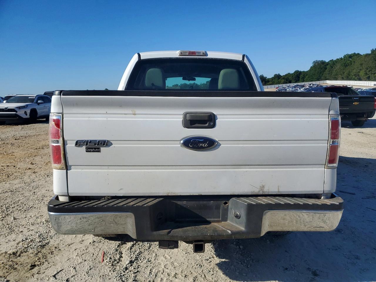 2010 Ford F150 Supercrew White vin: 1FTEW1E88AFB71070