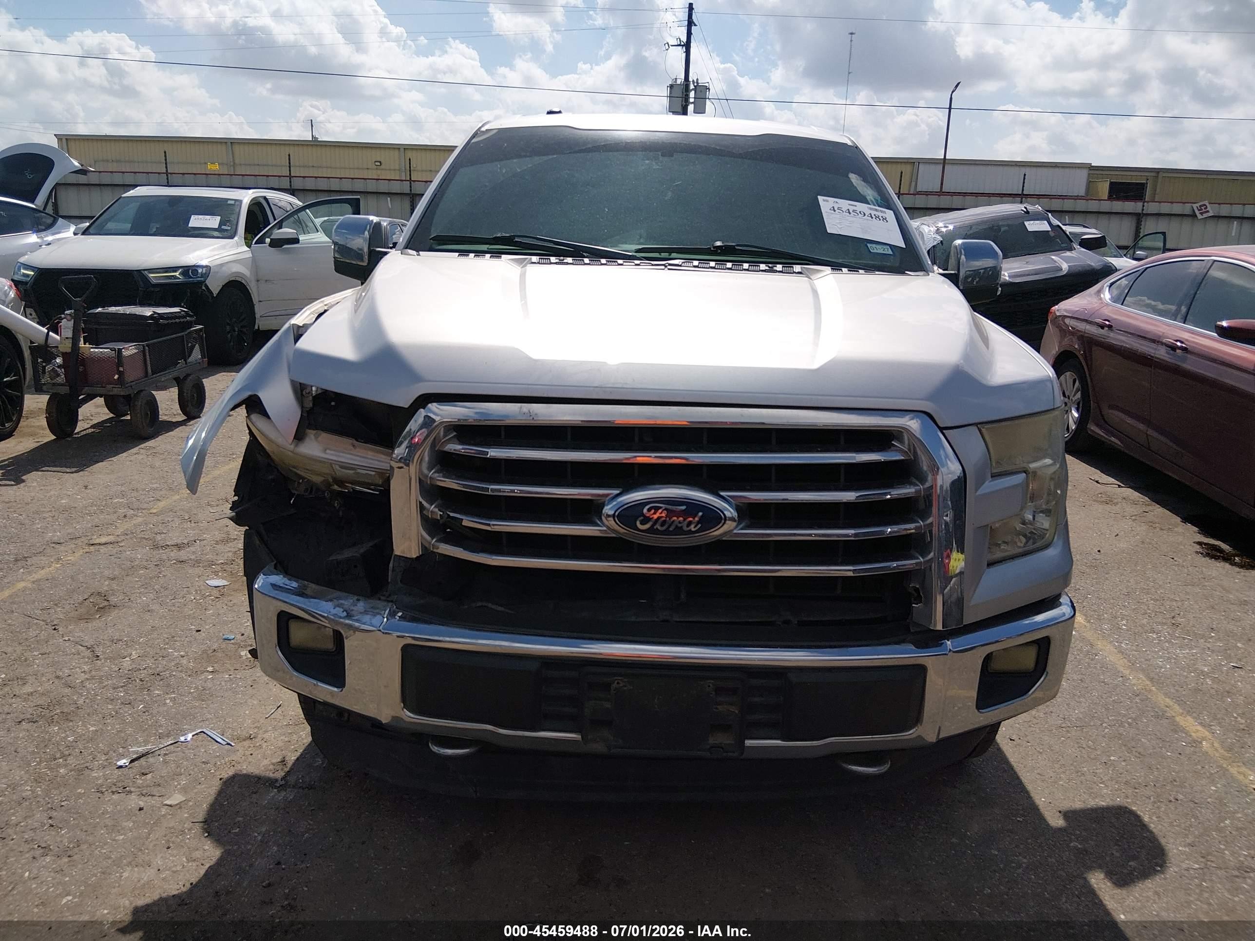 2015 Ford F-150 Xlt Silver vin: 1FTEW1E88FFA53902