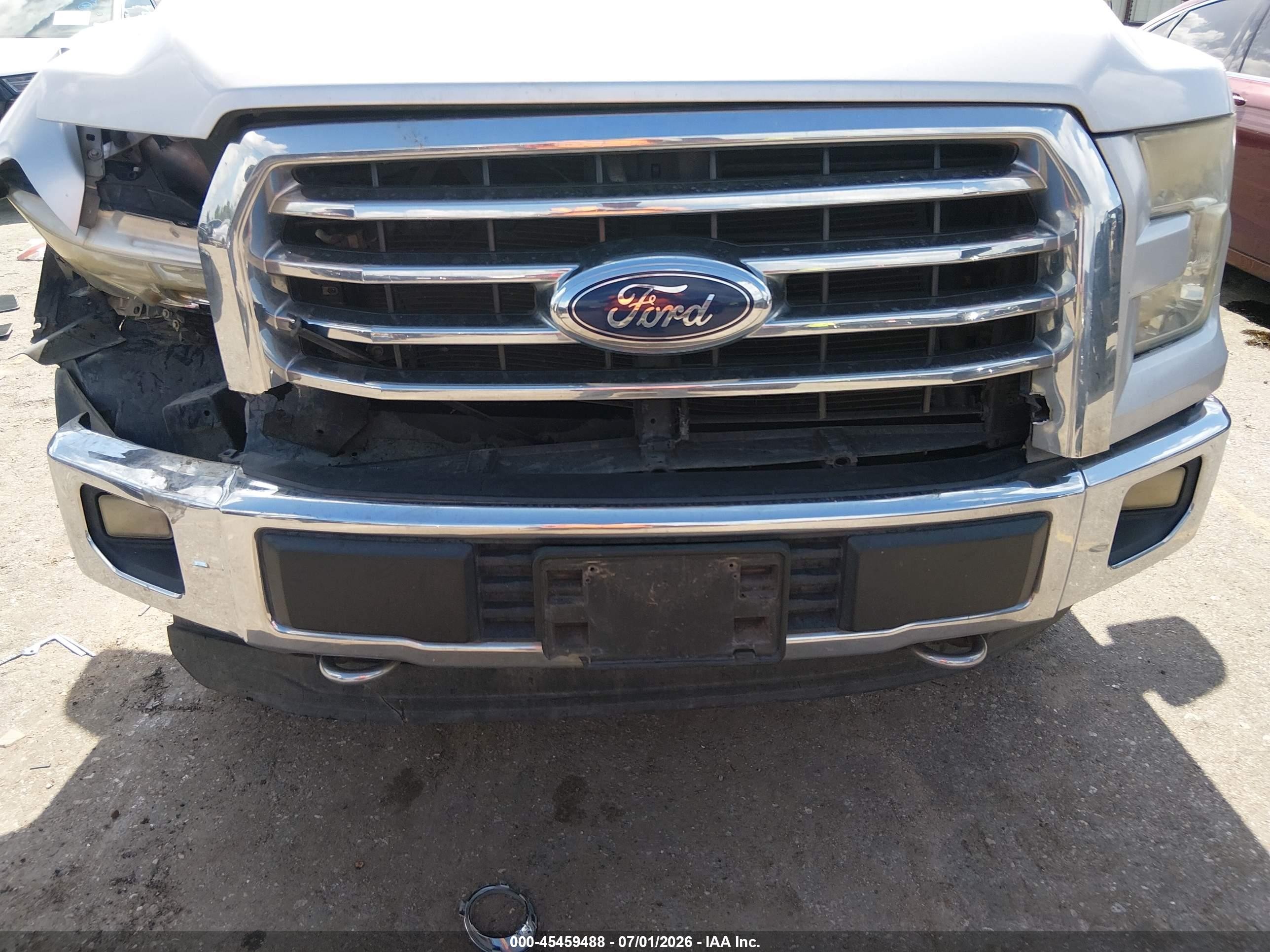2015 Ford F-150 Xlt Silver vin: 1FTEW1E88FFA53902