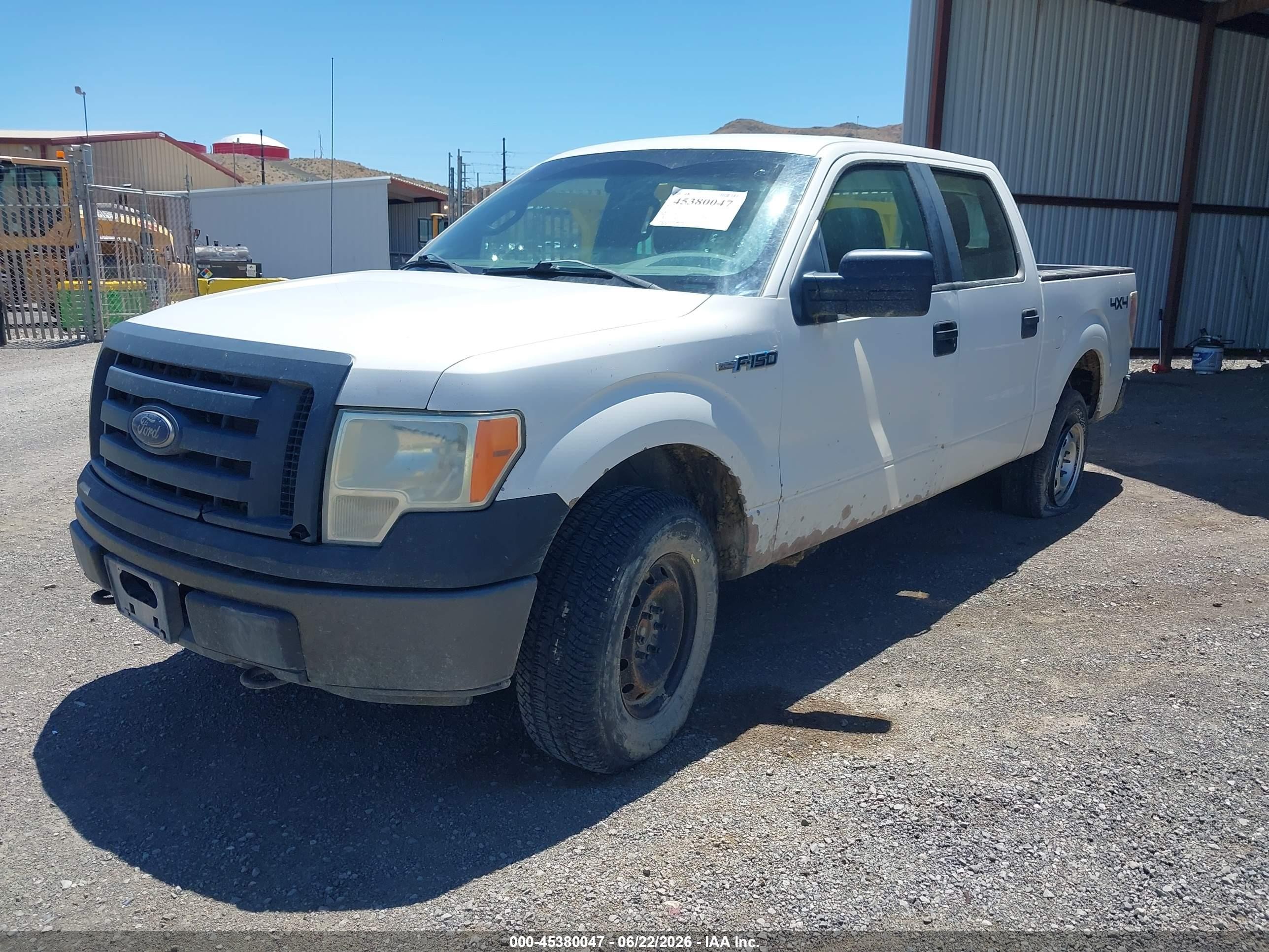 2010 Ford F-150 Xl/xlt White vin: 1FTEW1E89AFA06046