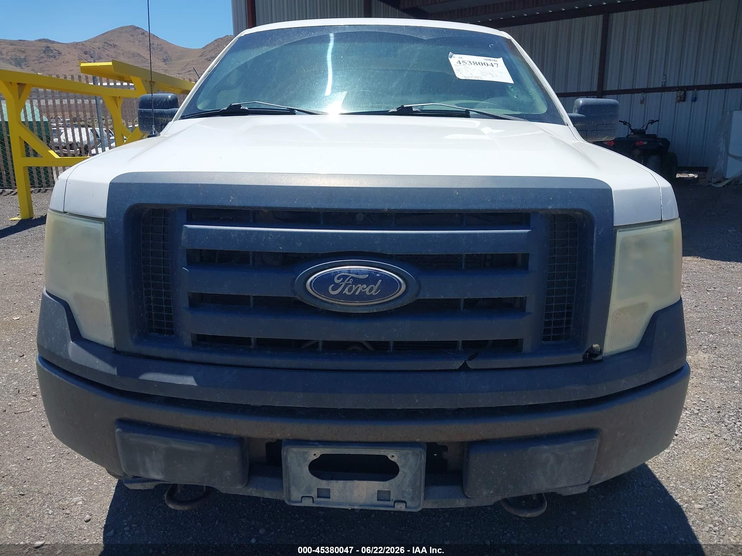 2010 Ford F-150 Xl/xlt White vin: 1FTEW1E89AFA06046