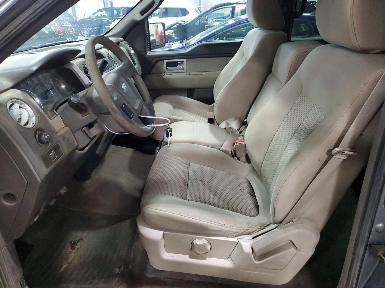 2010 Ford F150 Supercrew Gray vin: 1FTEW1E89AFA15197