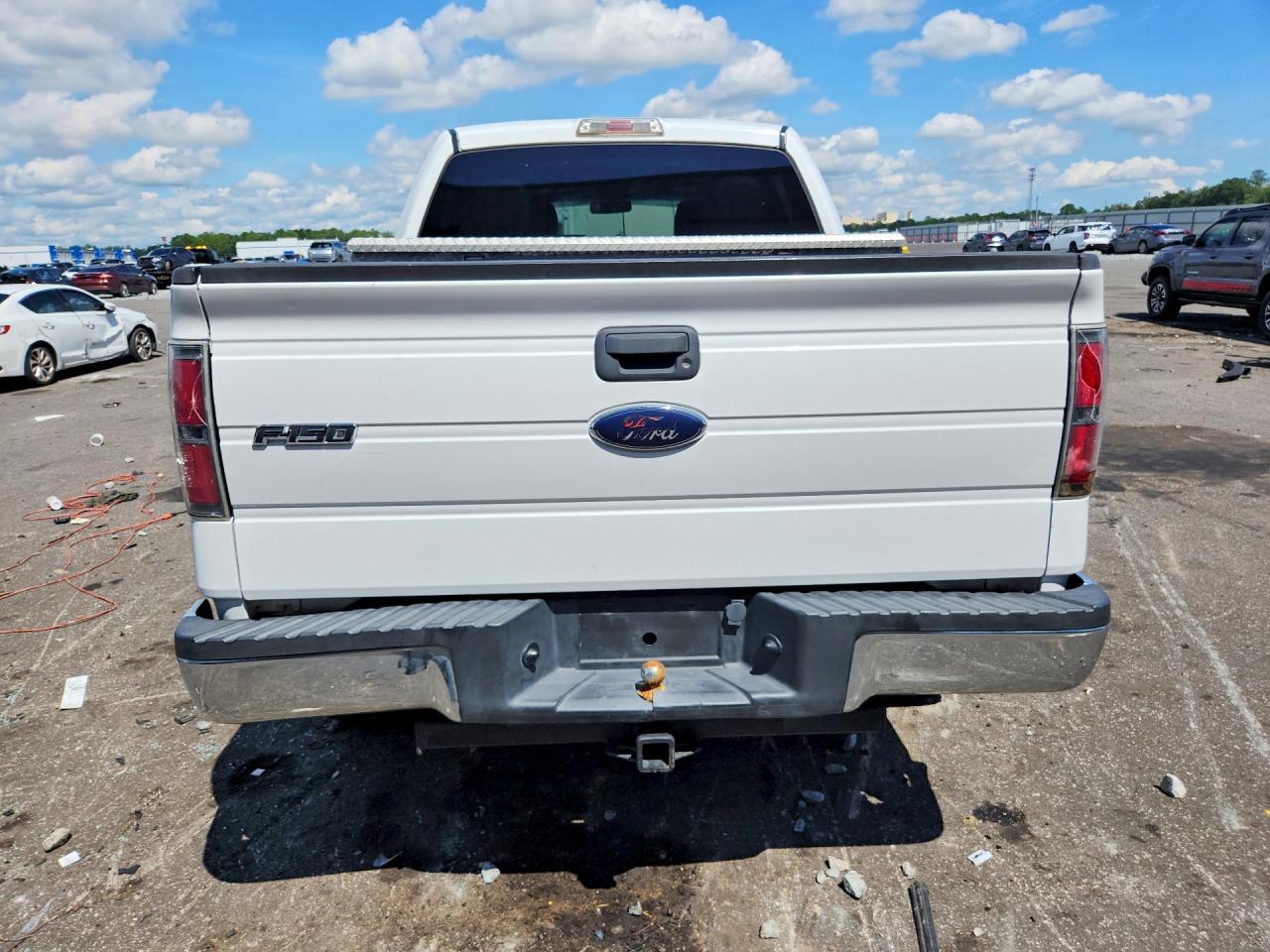 2010 Ford F150 Supercrew White vin: 1FTEW1E89AFB33928