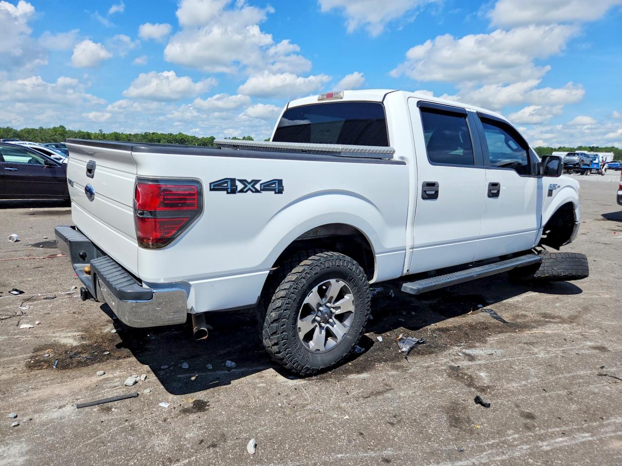 2010 Ford F150 Supercrew White vin: 1FTEW1E89AFB33928