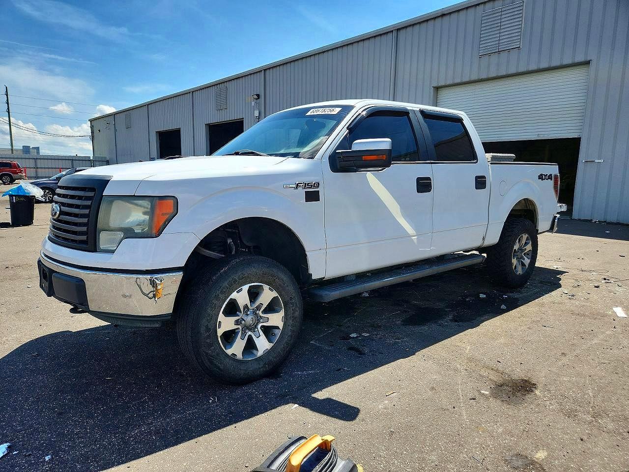 2010 Ford F150 Supercrew White vin: 1FTEW1E89AFB33928