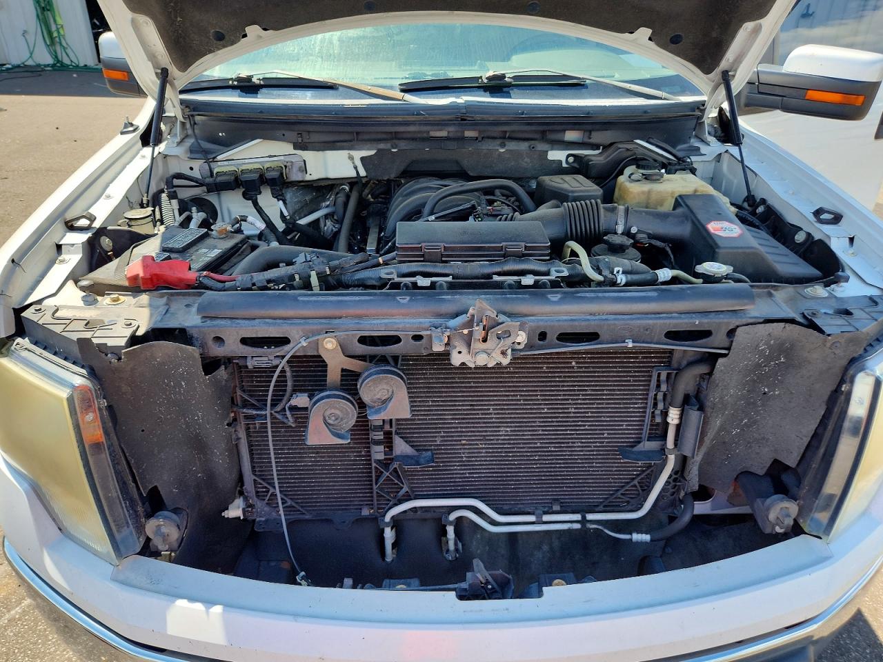 2010 Ford F150 Supercrew White vin: 1FTEW1E89AFB33928
