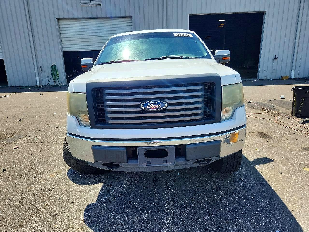 2010 Ford F150 Supercrew White vin: 1FTEW1E89AFB33928