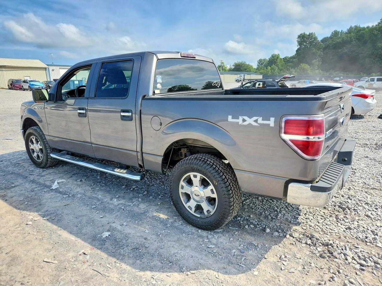 2010 Ford F150 Supercrew Gray vin: 1FTEW1E89AFC27453