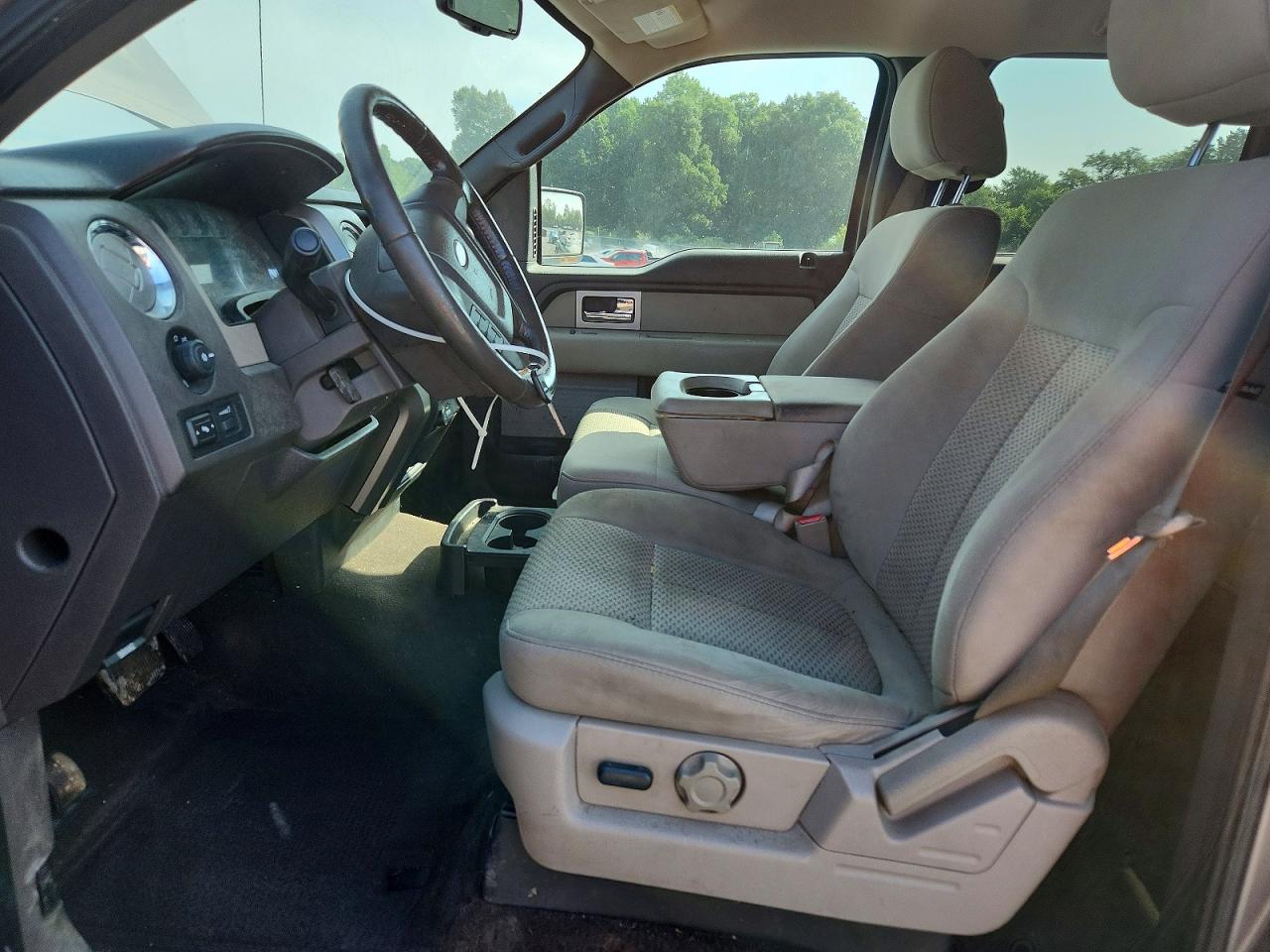 2010 Ford F150 Supercrew Gray vin: 1FTEW1E89AFC27453