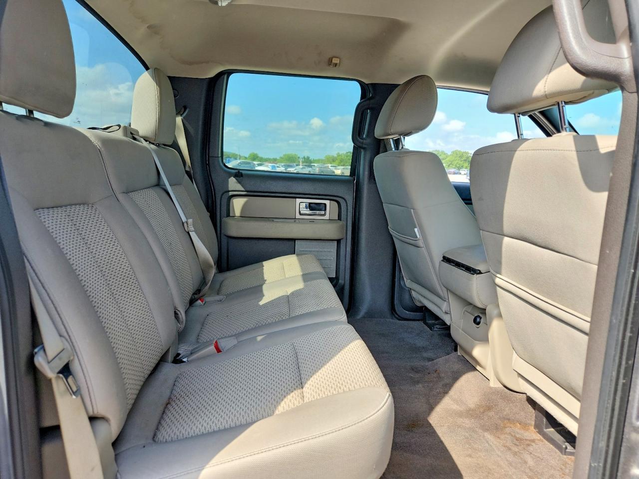 2010 Ford F150 Supercrew Gray vin: 1FTEW1E89AFC27453