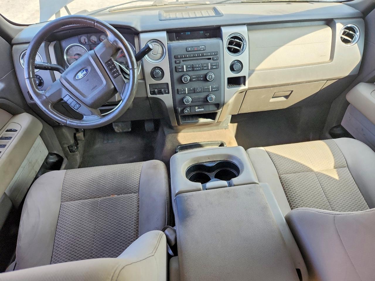 2010 Ford F150 Supercrew Gray vin: 1FTEW1E89AFC27453