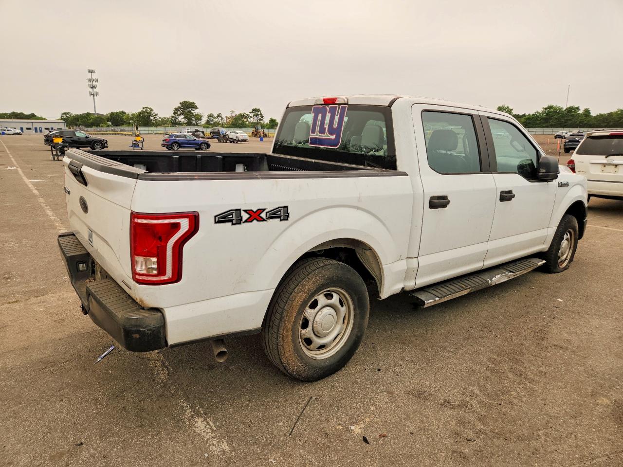2015 Ford F150 Supercrew White vin: 1FTEW1E89FFB95725