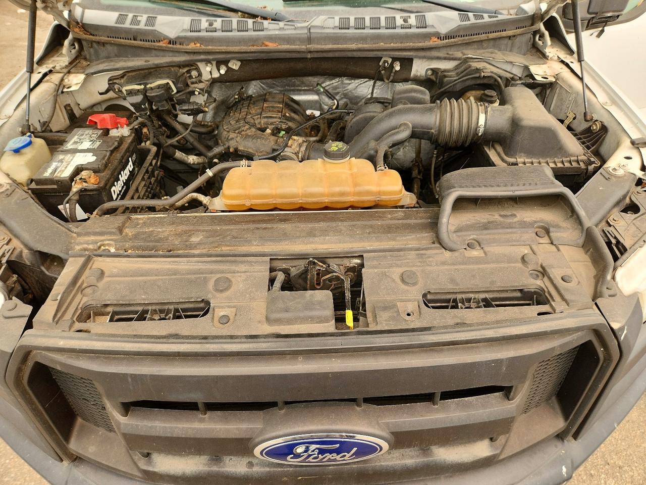 2015 Ford F150 Supercrew White vin: 1FTEW1E89FFB95725