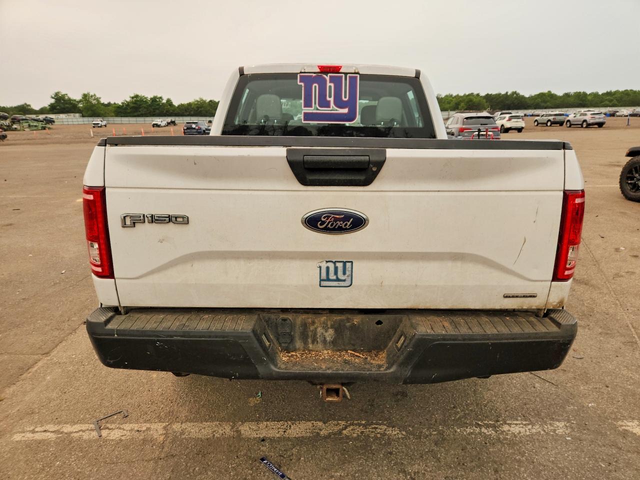 2015 Ford F150 Supercrew White vin: 1FTEW1E89FFB95725