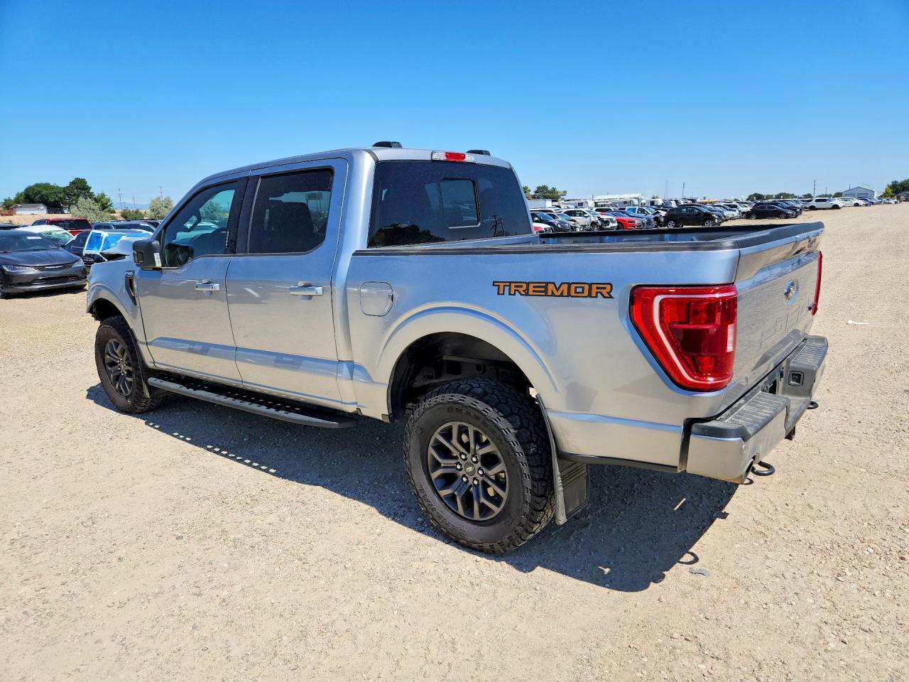 2023 Ford F150 Supercrew Gray vin: 1FTEW1E89PFB98030