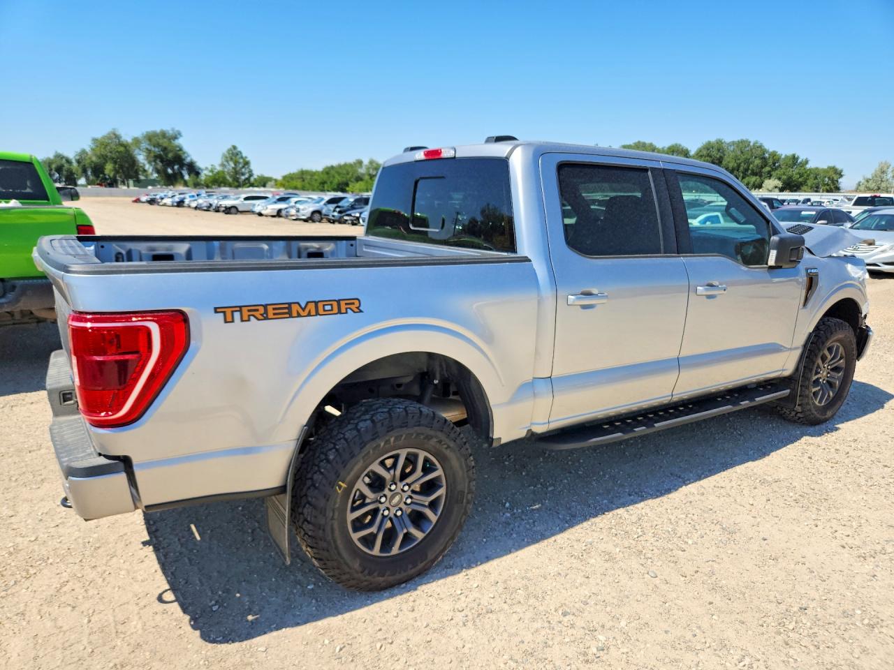 2023 Ford F150 Supercrew Gray vin: 1FTEW1E89PFB98030
