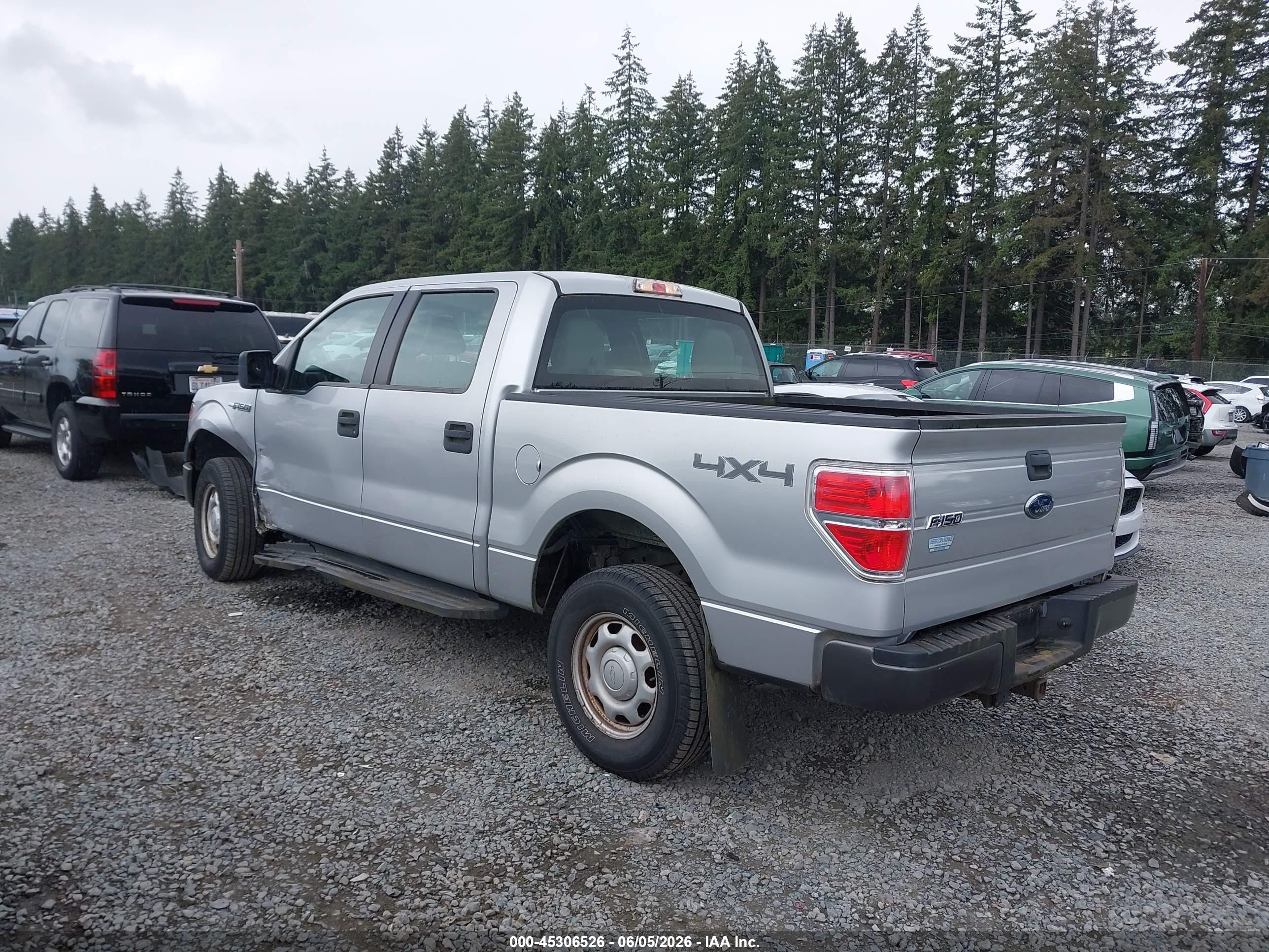 2010 Ford F-150 Xl/xlt Gray vin: 1FTEW1E8XAFB68252