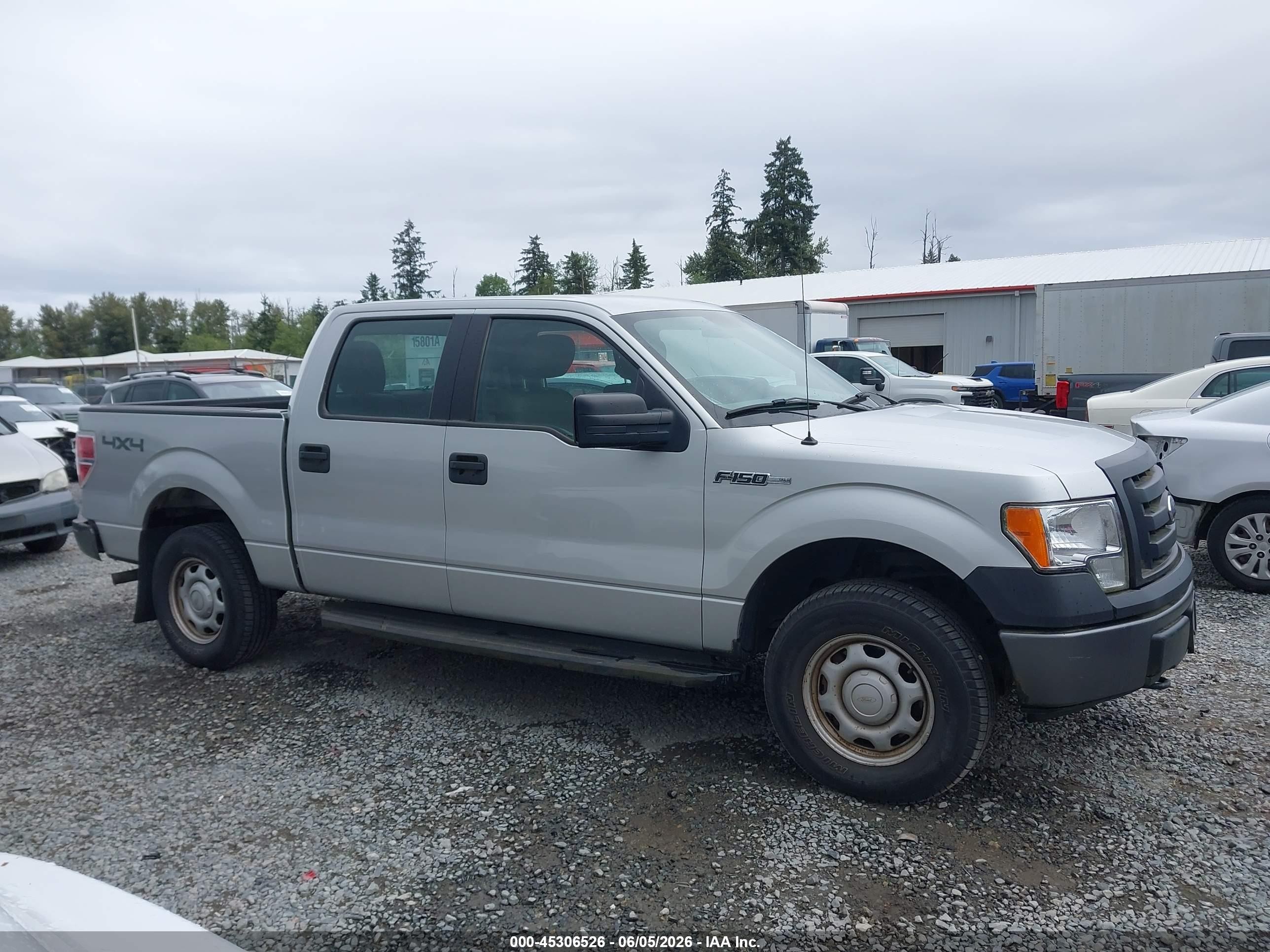 2010 Ford F-150 Xl/xlt Gray vin: 1FTEW1E8XAFB68252