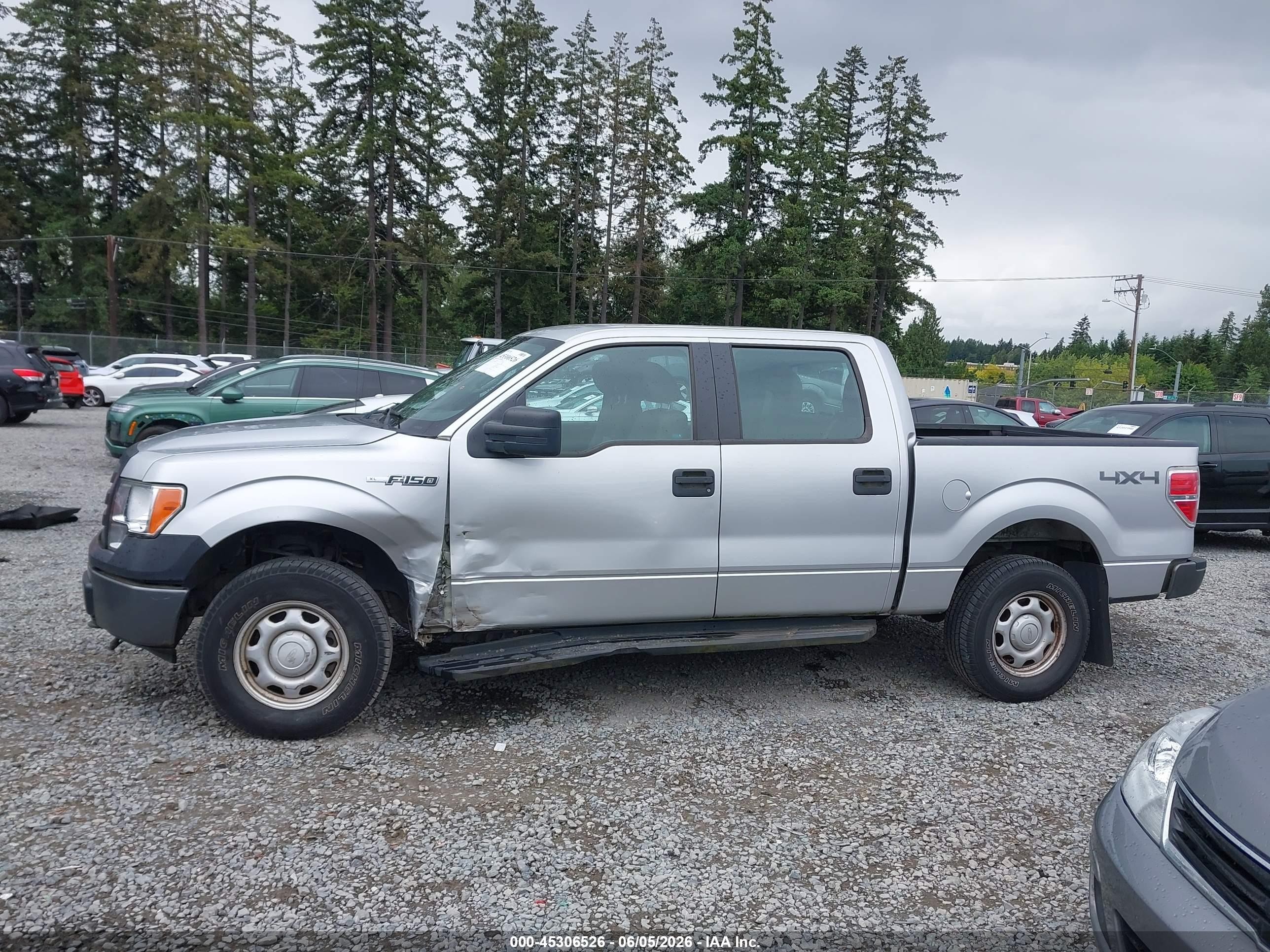 2010 Ford F-150 Xl/xlt Gray vin: 1FTEW1E8XAFB68252