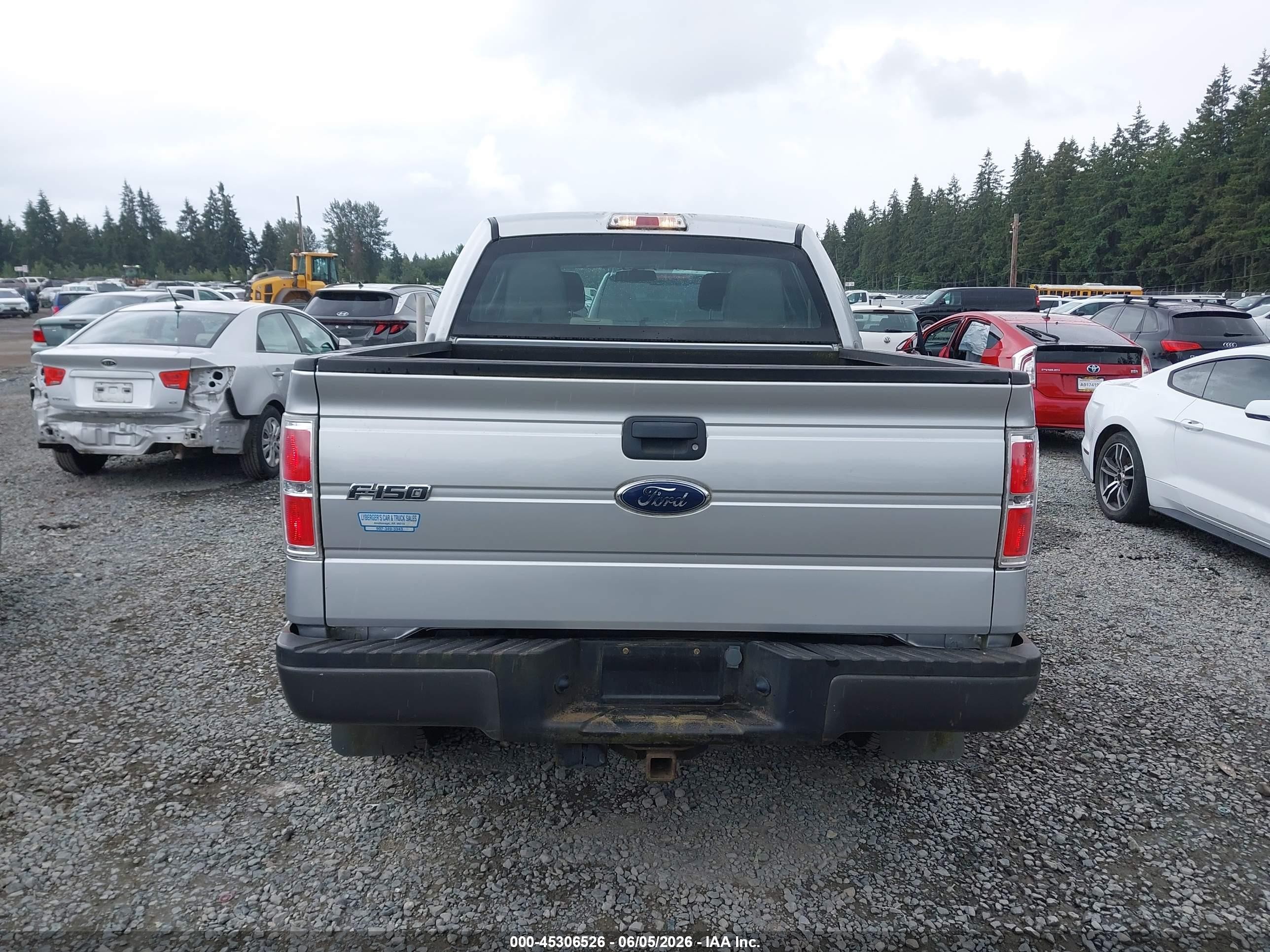 2010 Ford F-150 Xl/xlt Gray vin: 1FTEW1E8XAFB68252