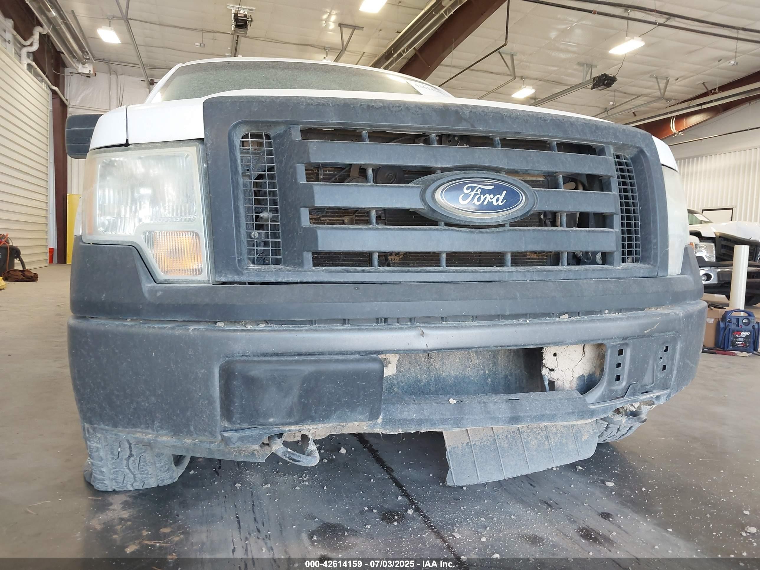 2010 Ford F-150 Xl/xlt White vin: 1FTEW1E8XAFC98418