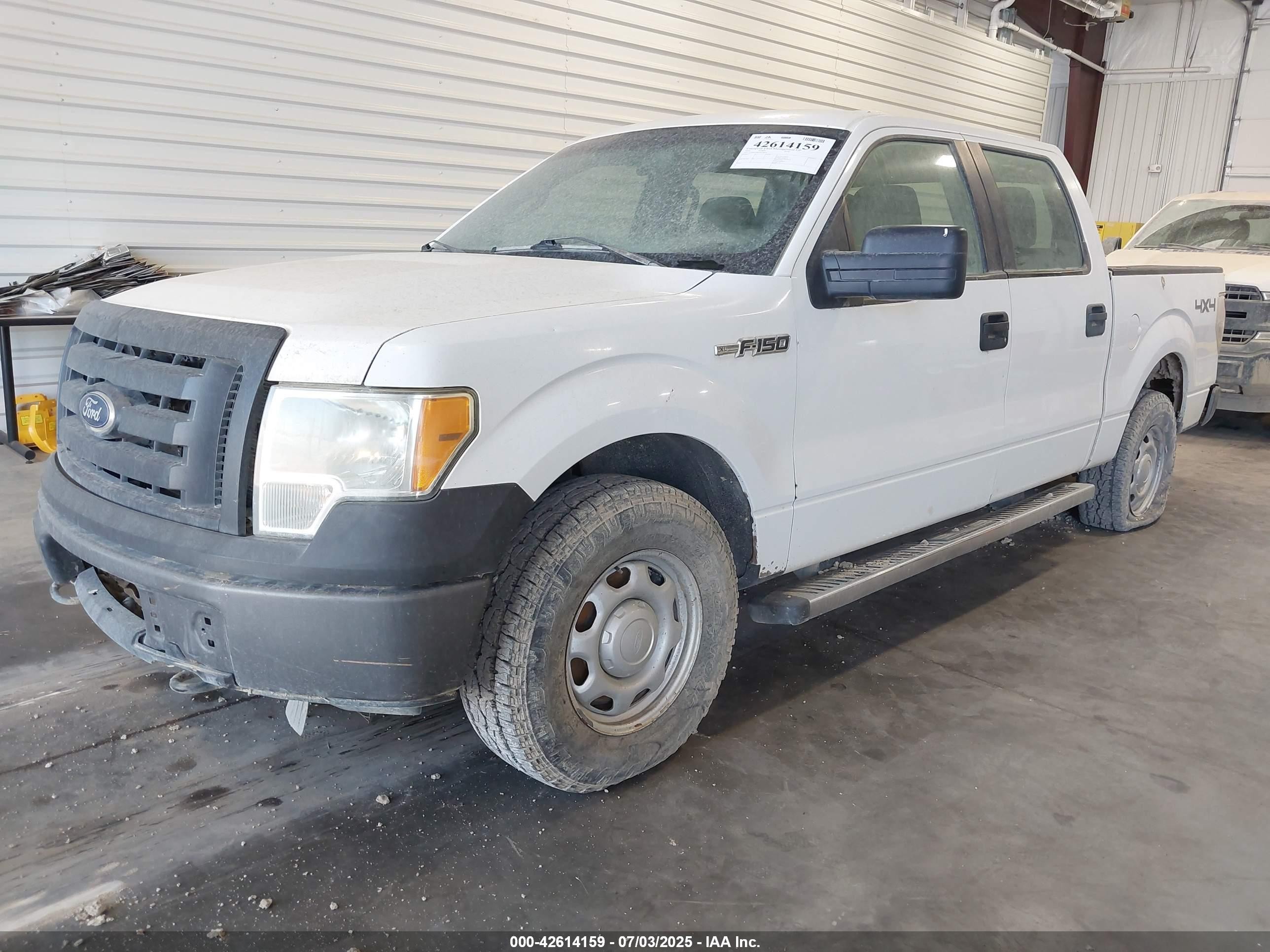 2010 Ford F-150 Xl/xlt White vin: 1FTEW1E8XAFC98418