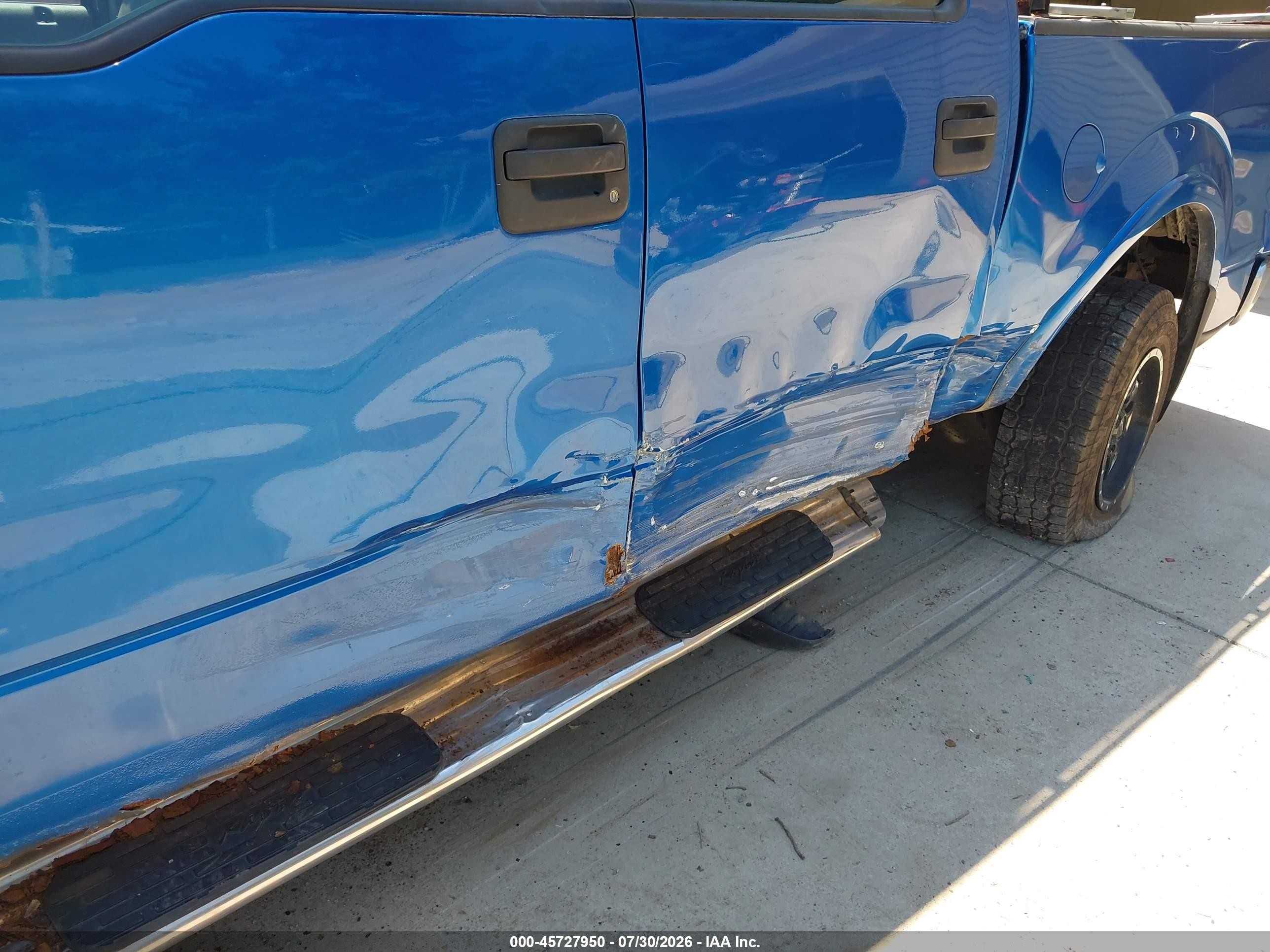 2010 Ford F-150 Xl/xlt Blue vin: 1FTEW1E8XAFD00619