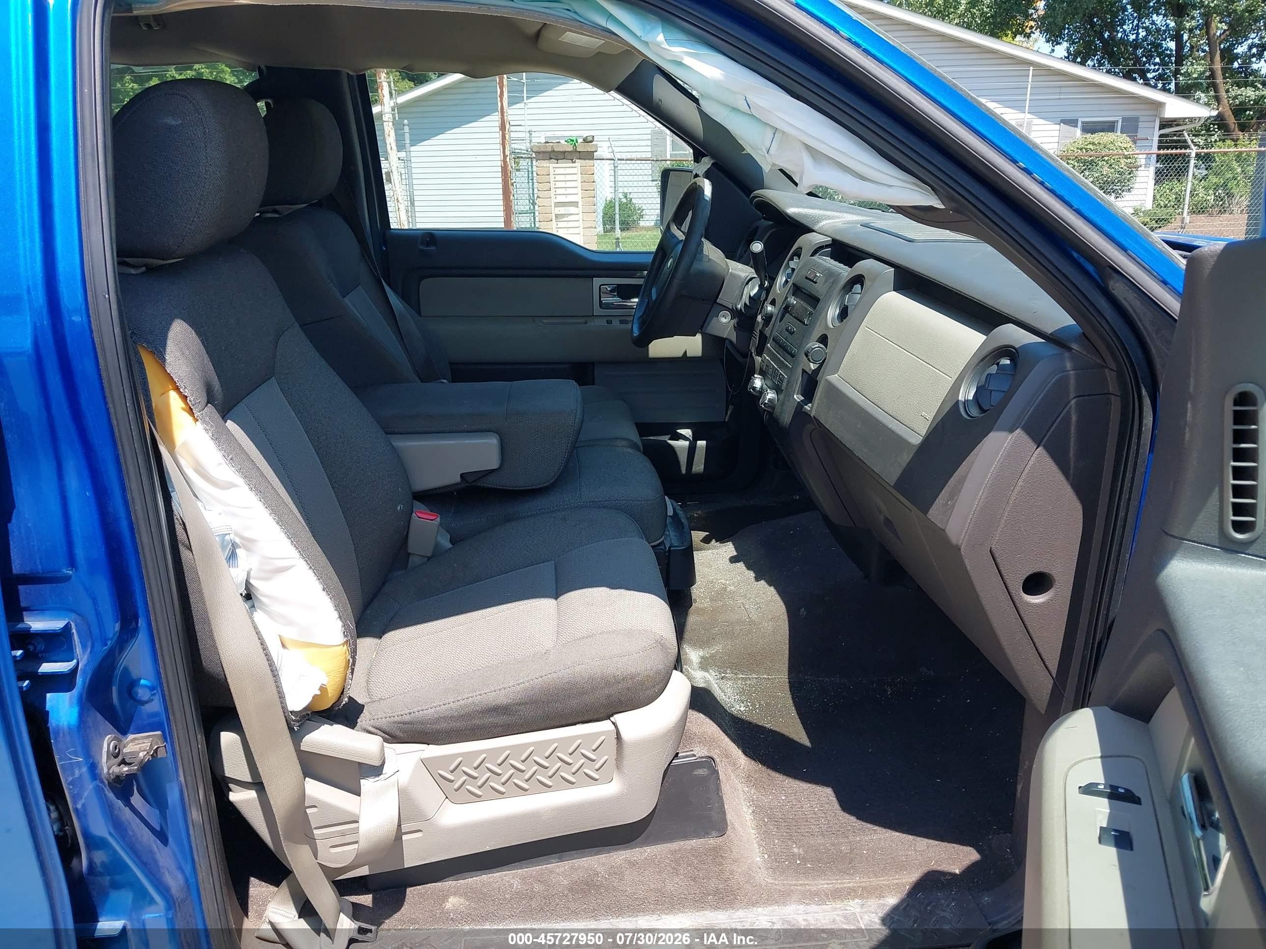 2010 Ford F-150 Xl/xlt Blue vin: 1FTEW1E8XAFD00619